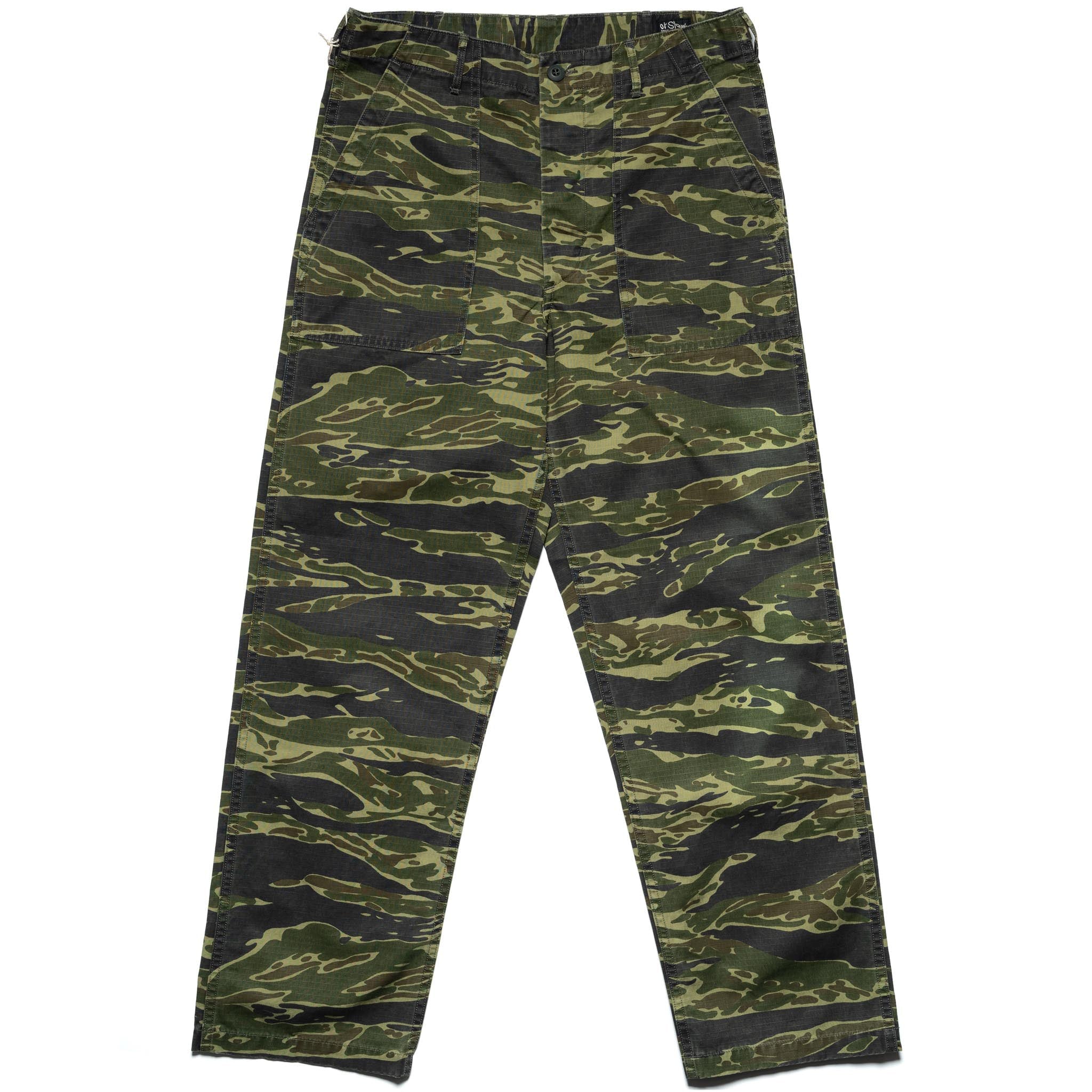 orSlow 01-5002-TGC U.S. Army Fatigue Pants (Regular Fit) Tiger