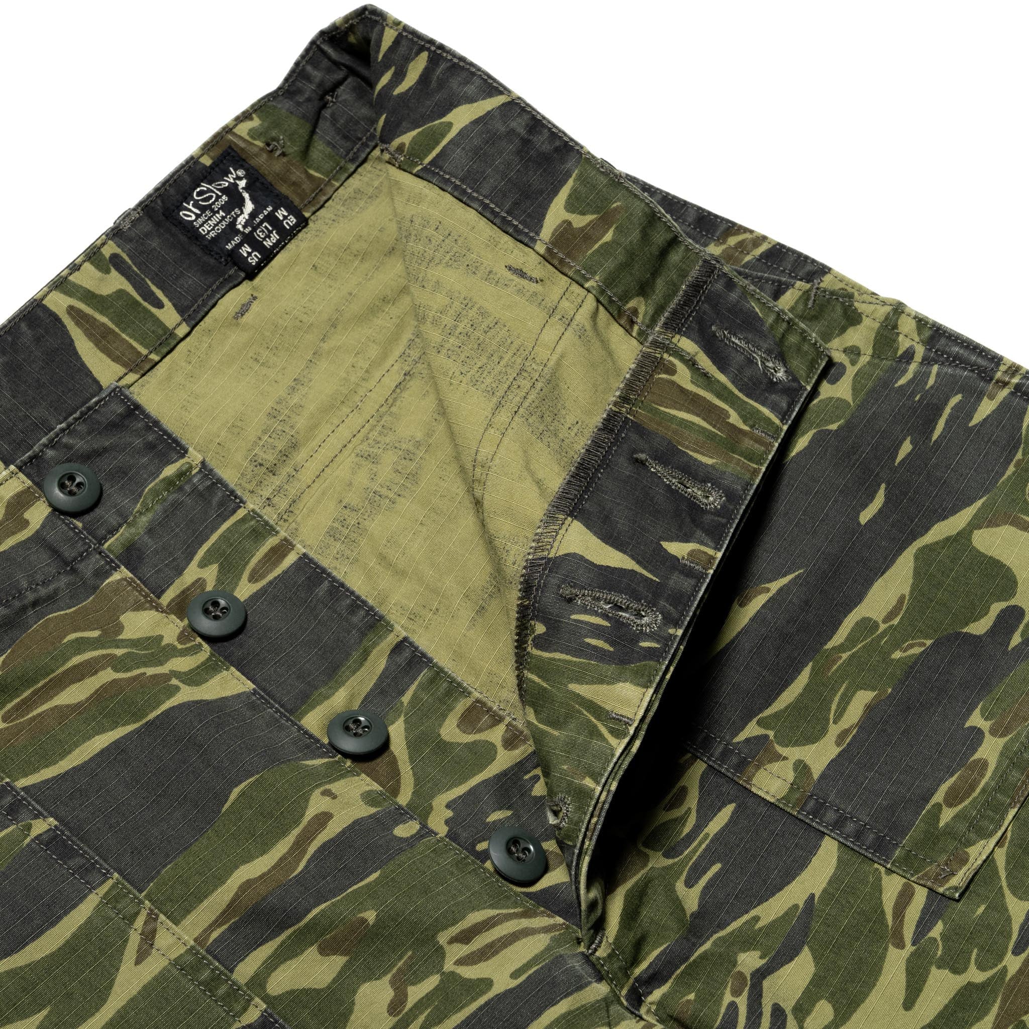 orSlow 01-5002-TGC U.S. Army Fatigue Pants (Regular Fit) Tiger