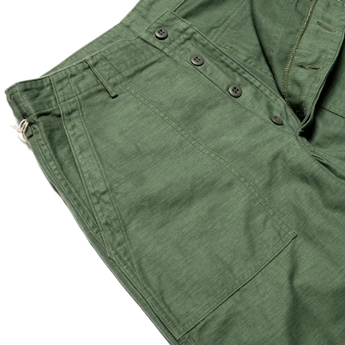 orSlow 01-5002-16 U.S. Army Fatigue Pants (Regular Fit) Green 