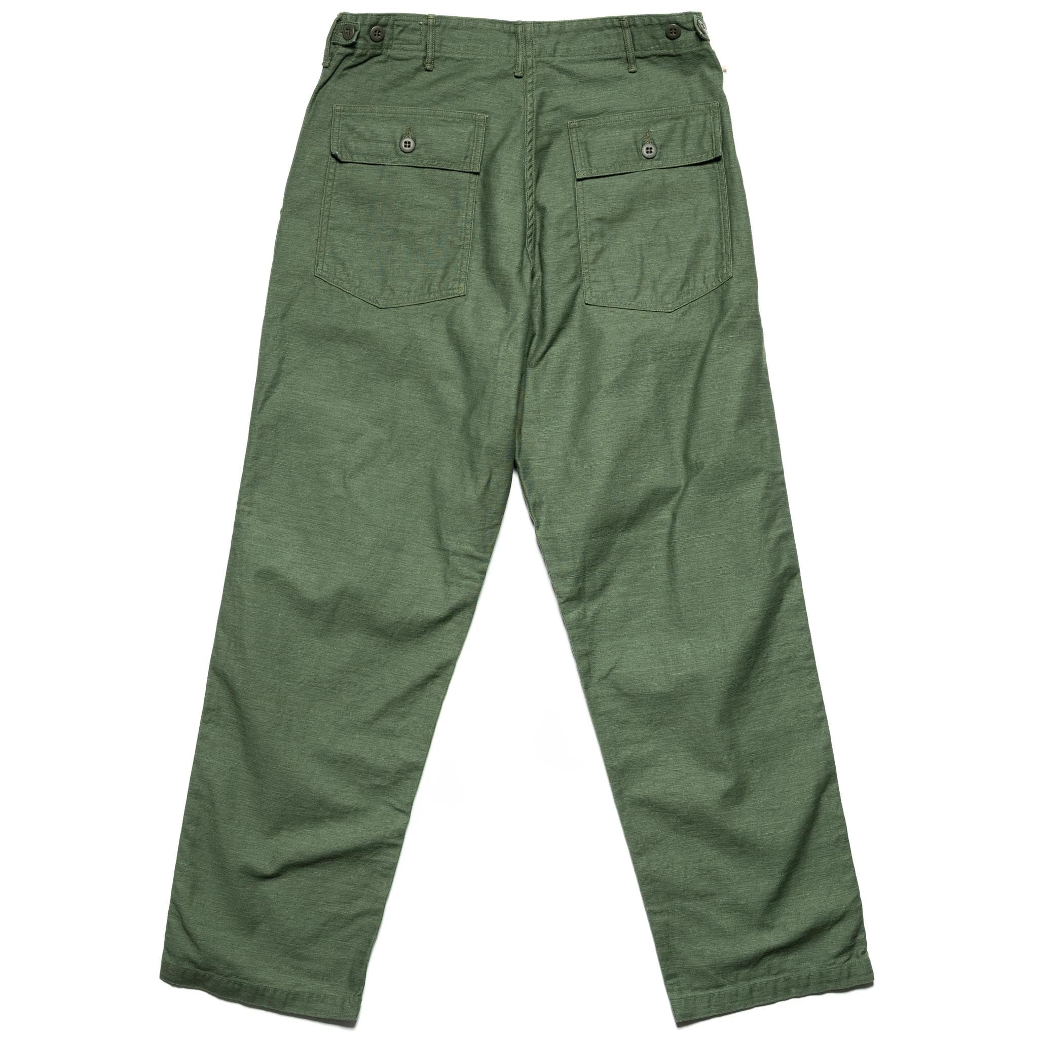 orSlow 01-5002-16 U.S. Army Fatigue Pants (Regular Fit) Green