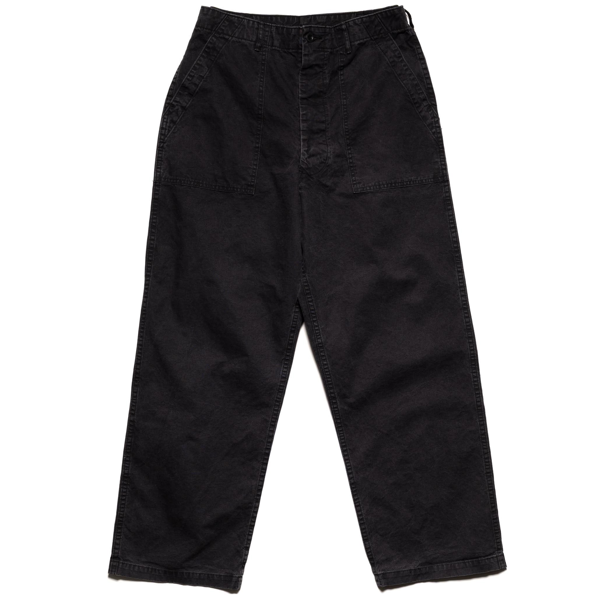 orSlow 01-5103-M61 Summer Fatigue Pants Black | BlackBlue