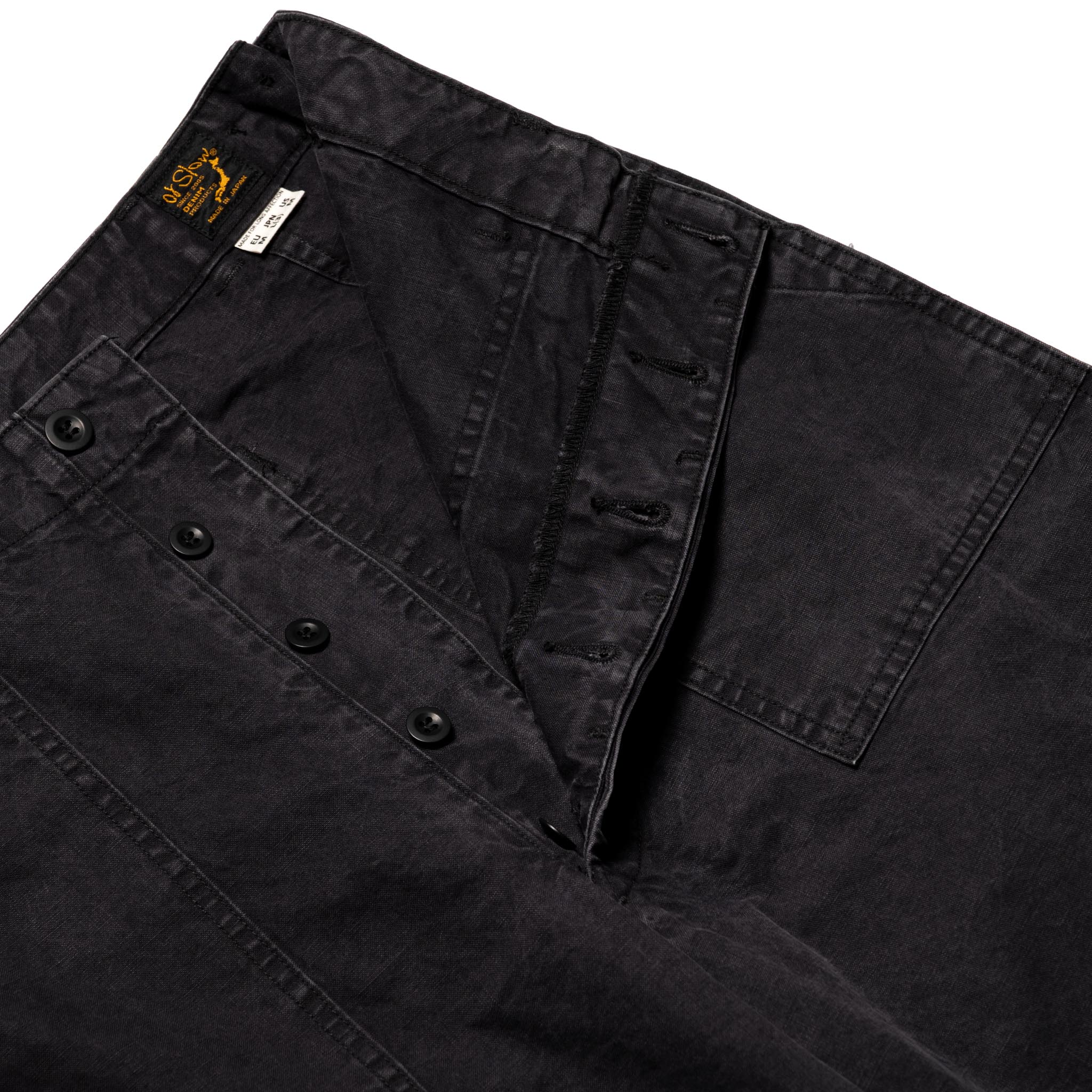 Summer Fatigue Pants - Black
