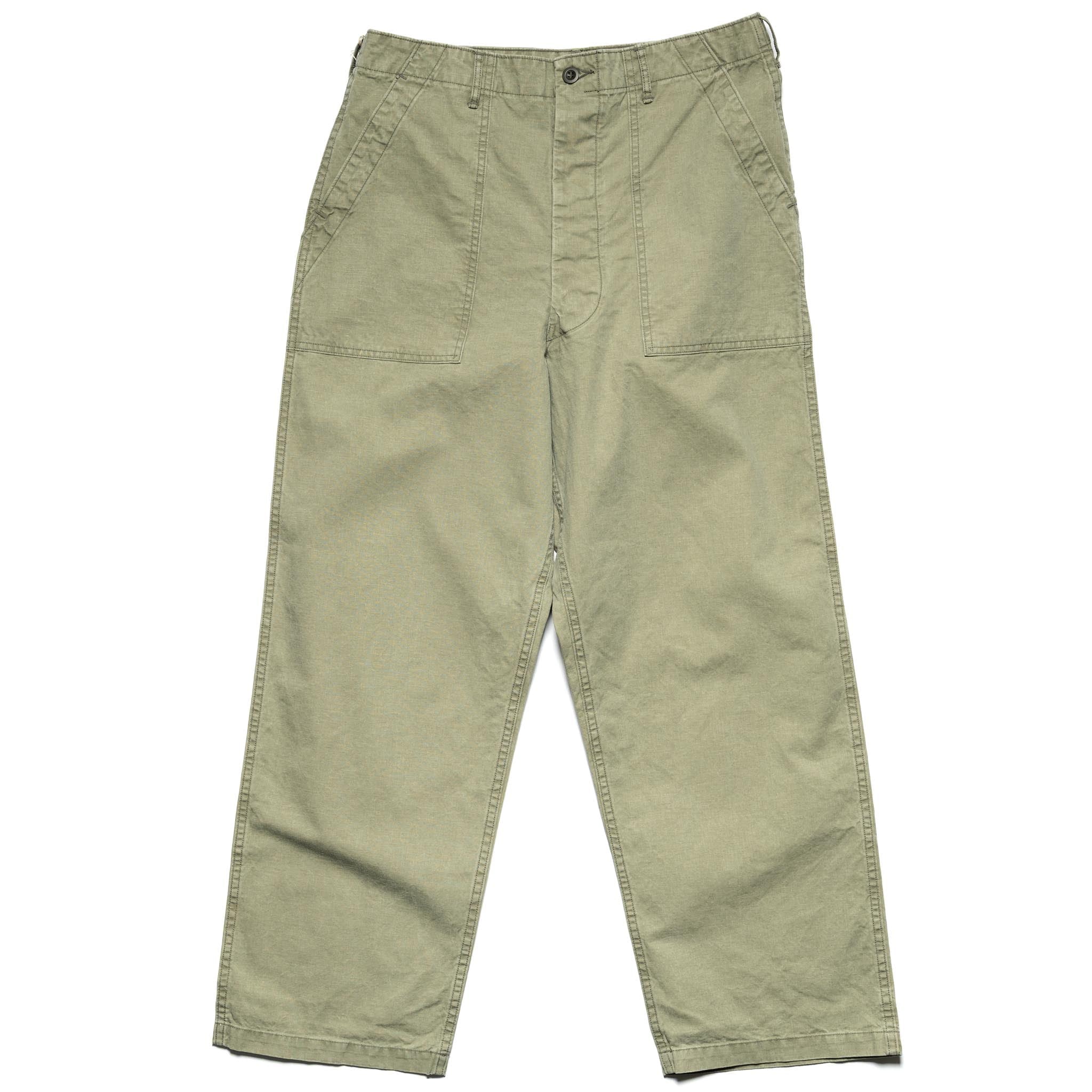 orSlow 01-5103-M16 Summer Fatigue Pants Green | BlackBlue