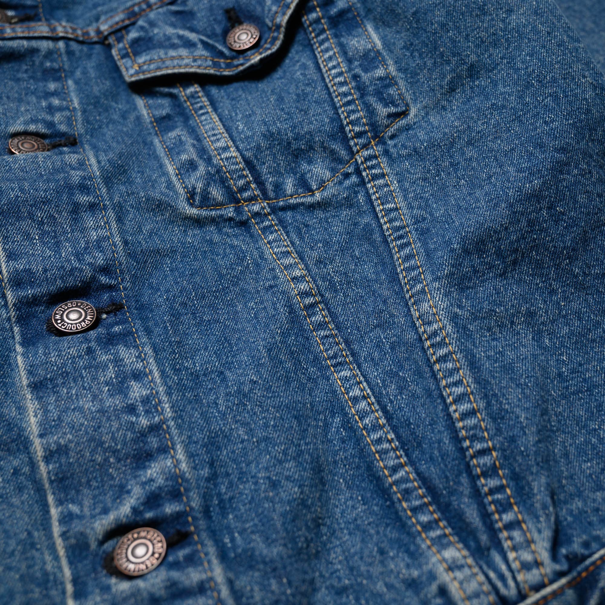 orSlow Type 3 1960's Denim Jacket Used Wash Pleat Detail