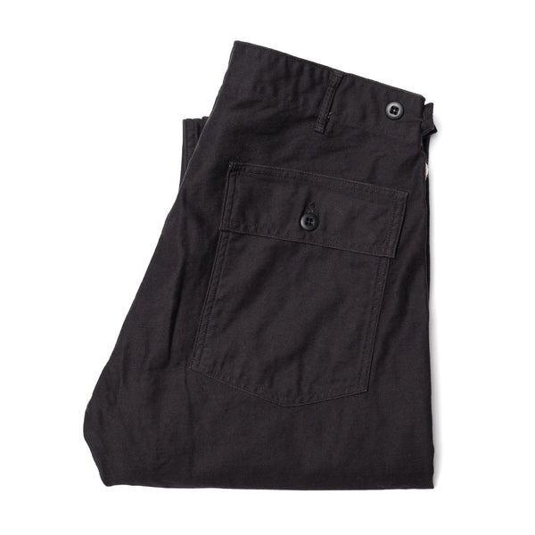 US Army Fatigue Pants (Slim Fit) - Black