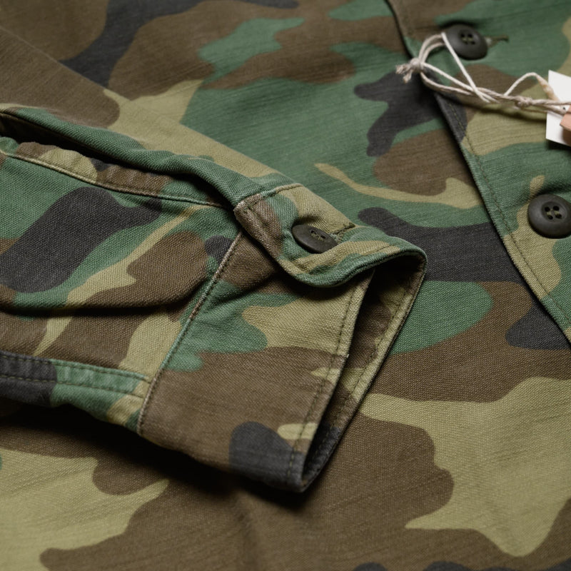 US Army Fatigue Shirt - Woodland Camo