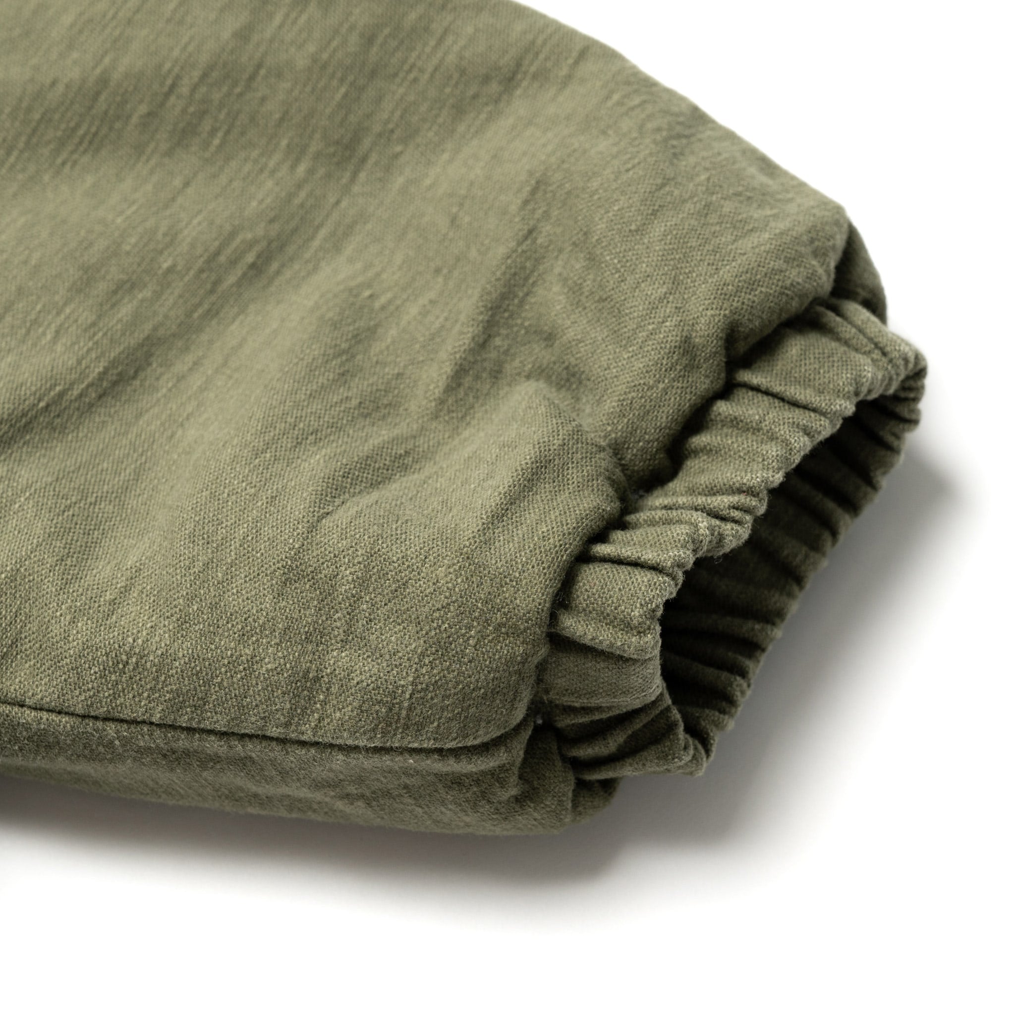 Vintage Washed Coach Jacket With Fleece Lining - Dark Olive