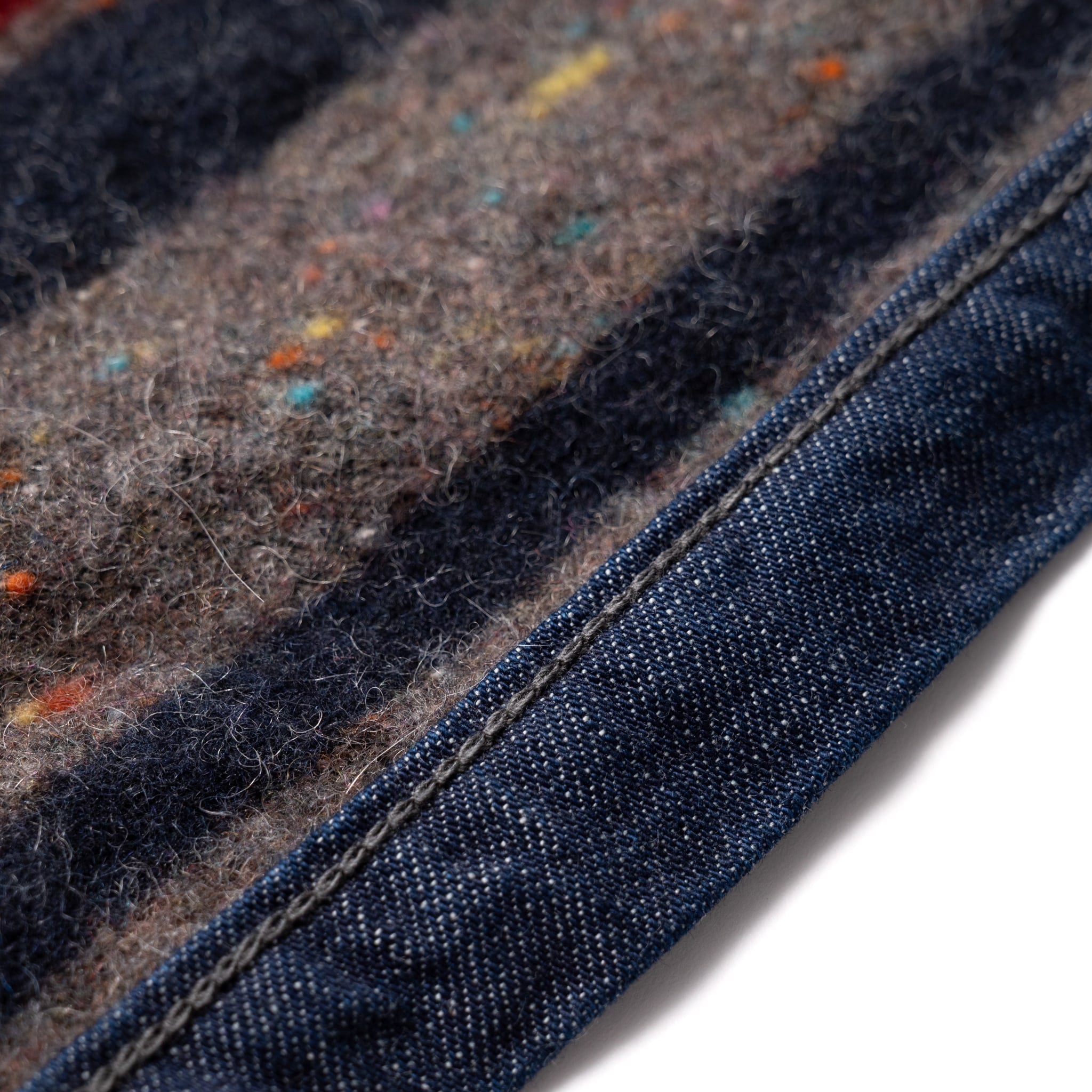 Wool Liner Relax Fit Denim Coverall - One Wash