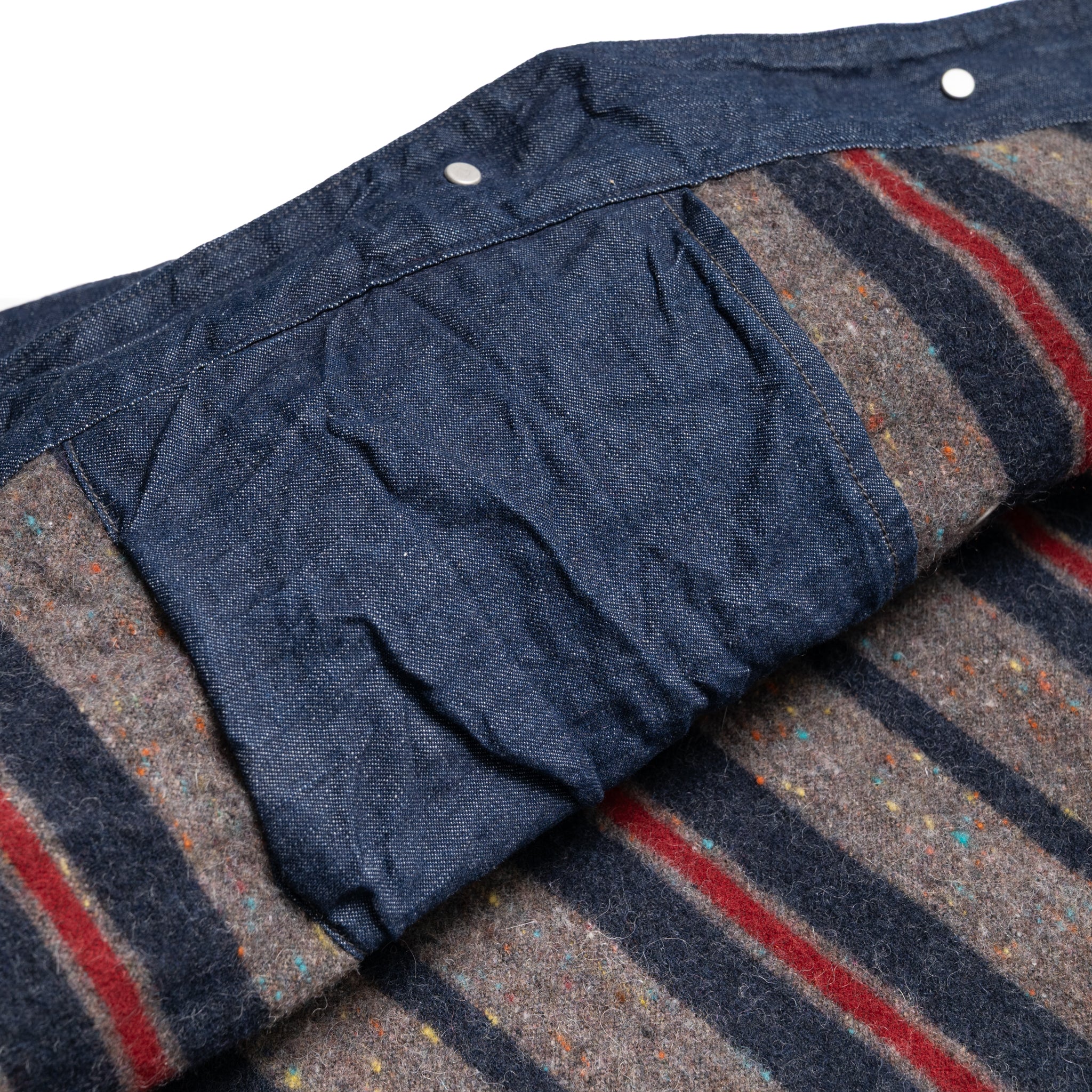 Wool Liner Relax Fit Denim Coverall - One Wash