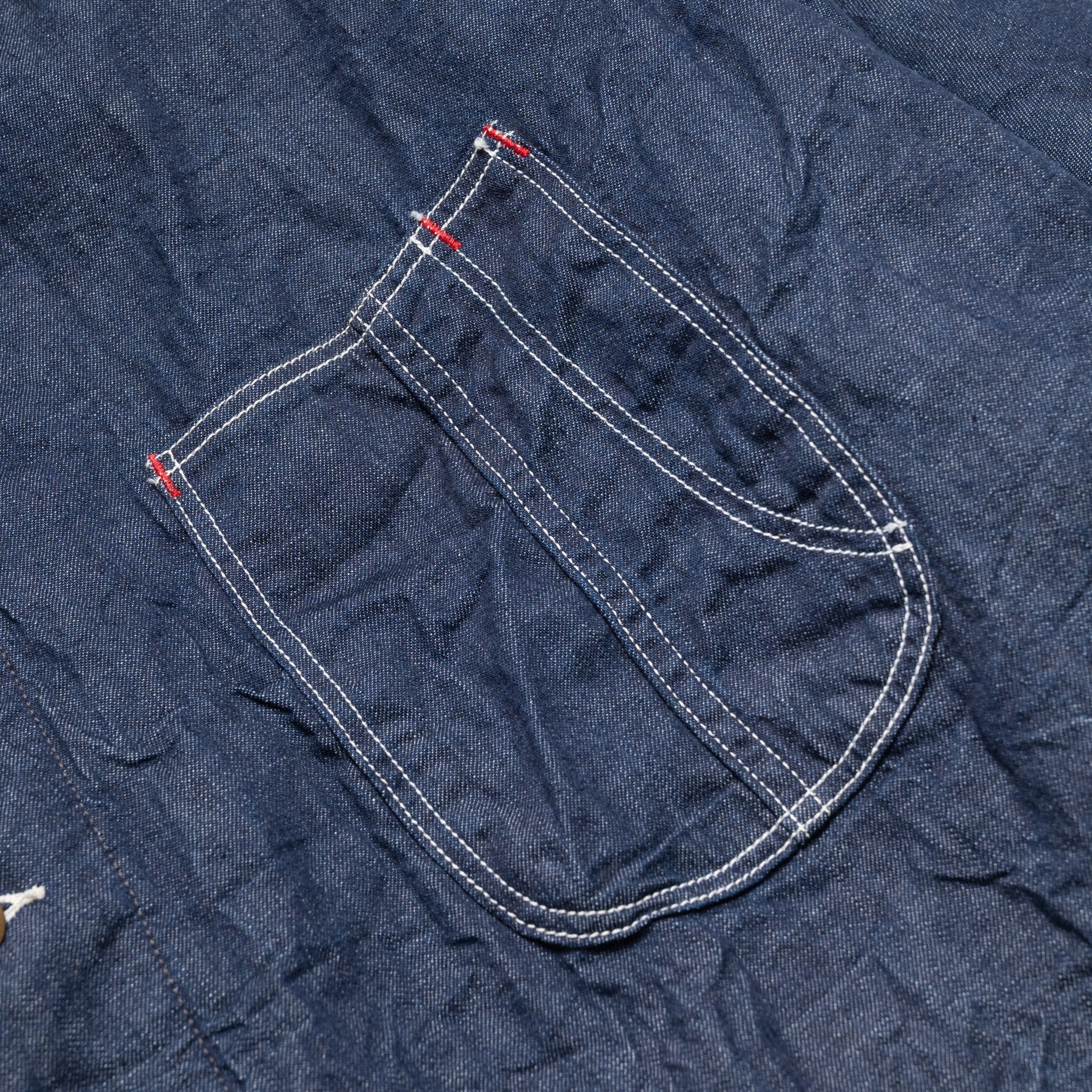 Wool Liner Relax Fit Denim Coverall - One Wash