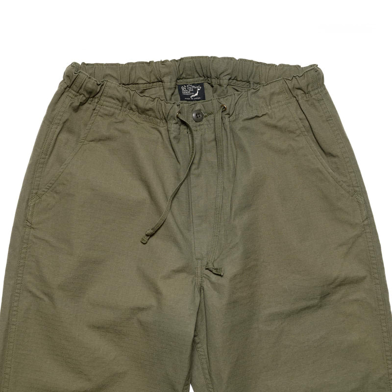 orSlow New Yorker Pant Army Green Ripstop Top Block