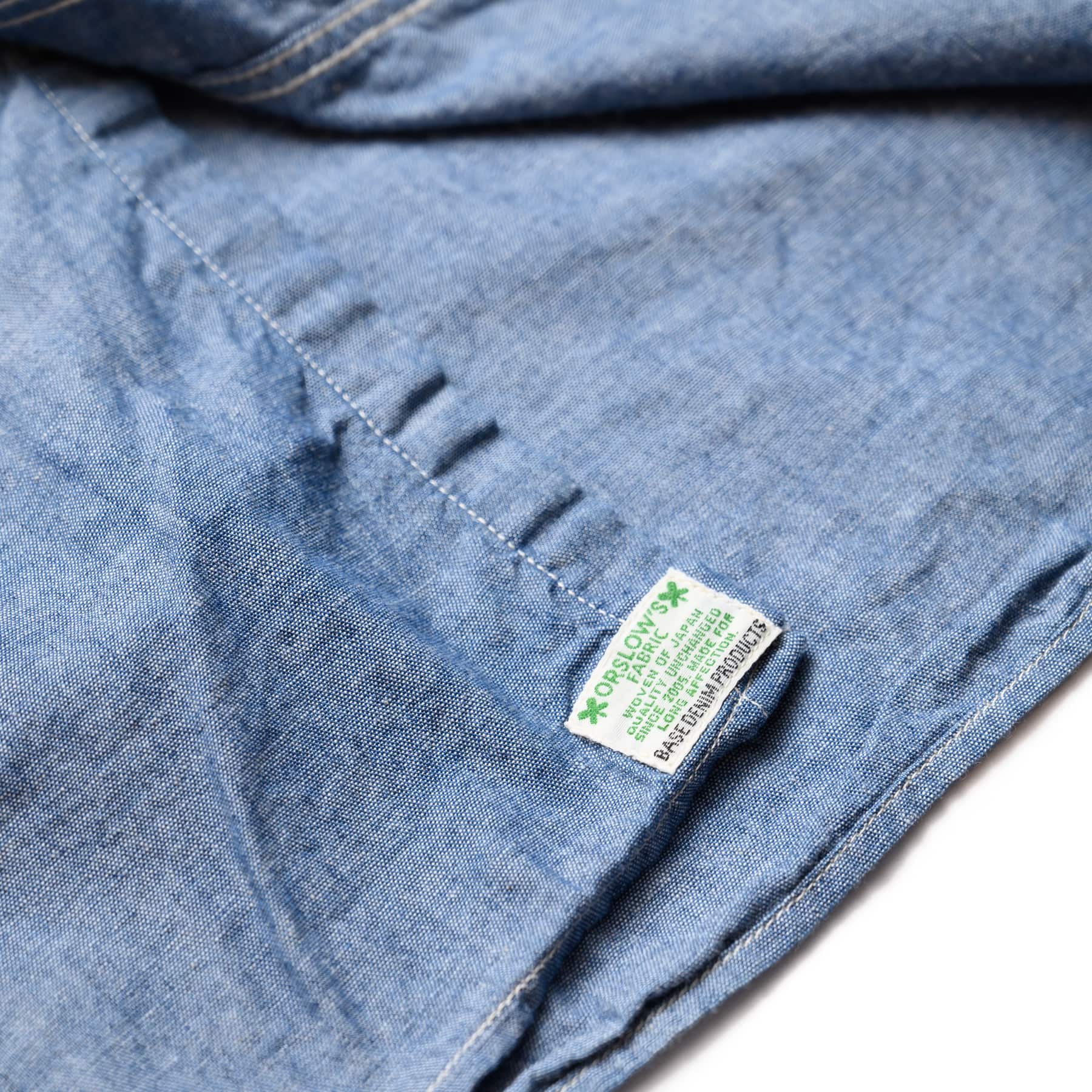 Short Sleeve Chambray Work Shirt - Chambray