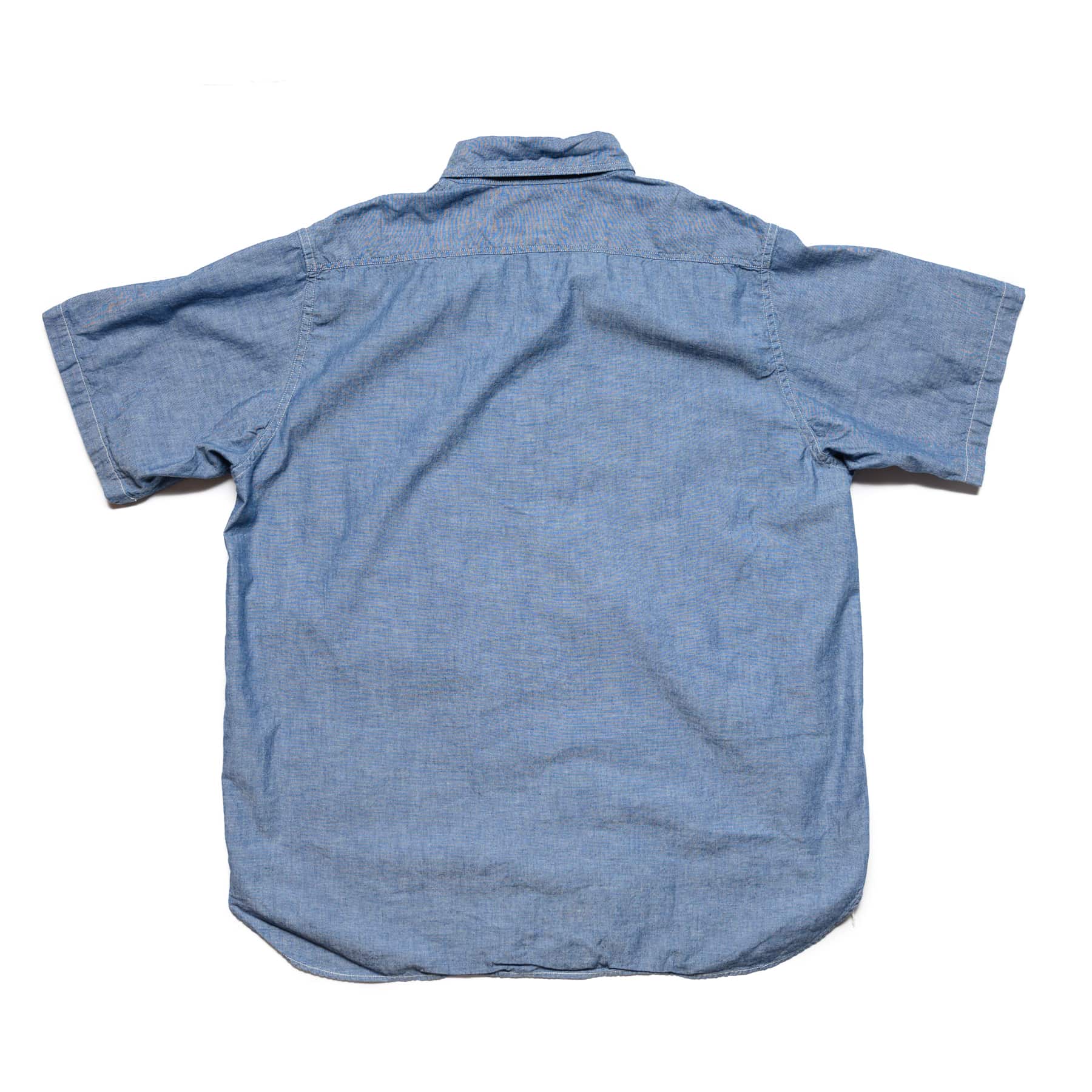 Short Sleeve Chambray Work Shirt - Chambray