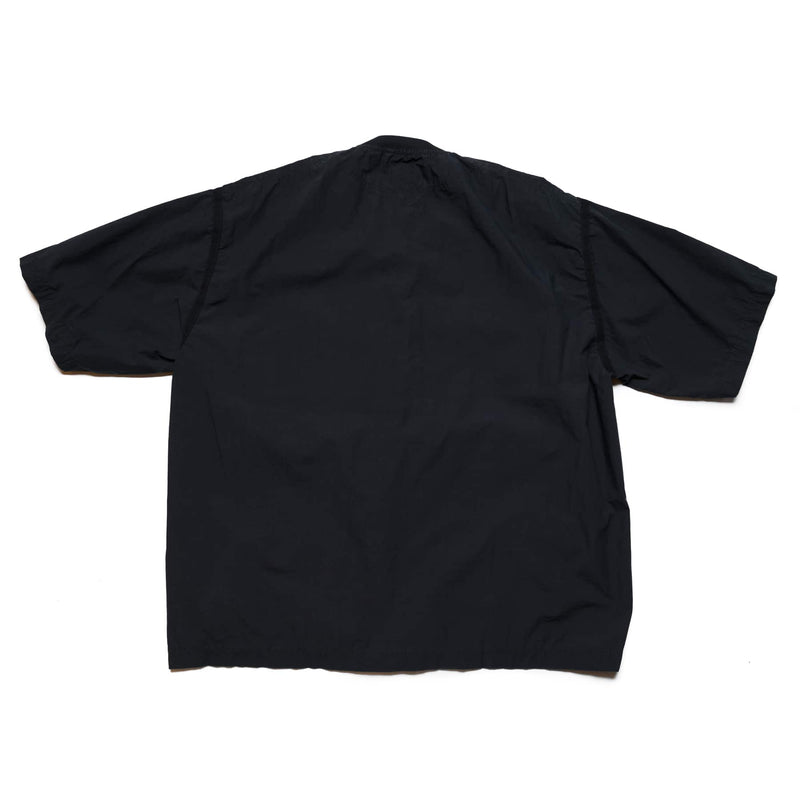 Typewriter Cloth Pullover Shirt - Black