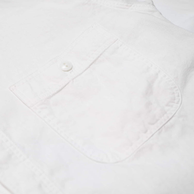 White Chambray Work Shirt - White
