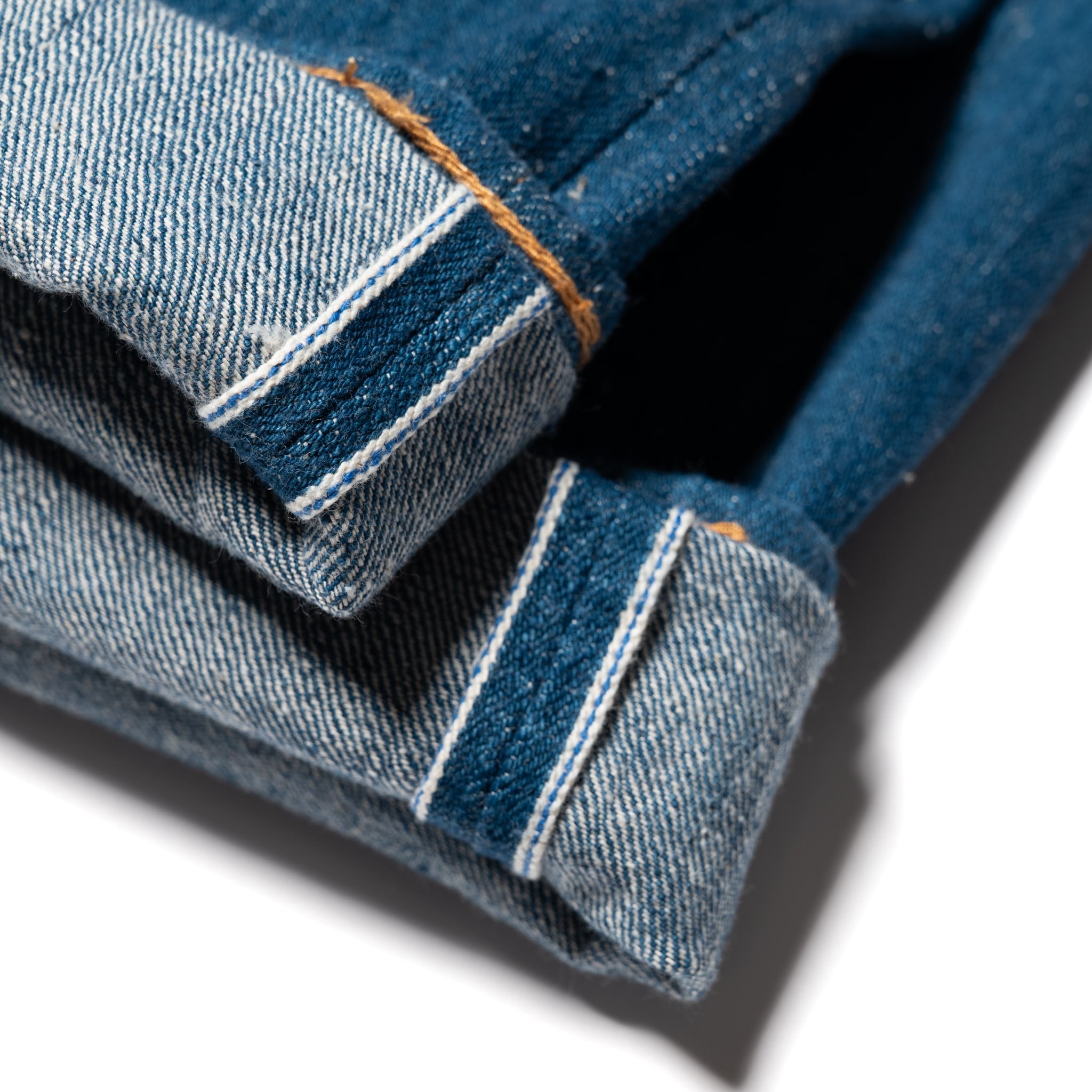 Pure Blue Japan GRE-003 Regular Straight 14oz Greencast Indigo