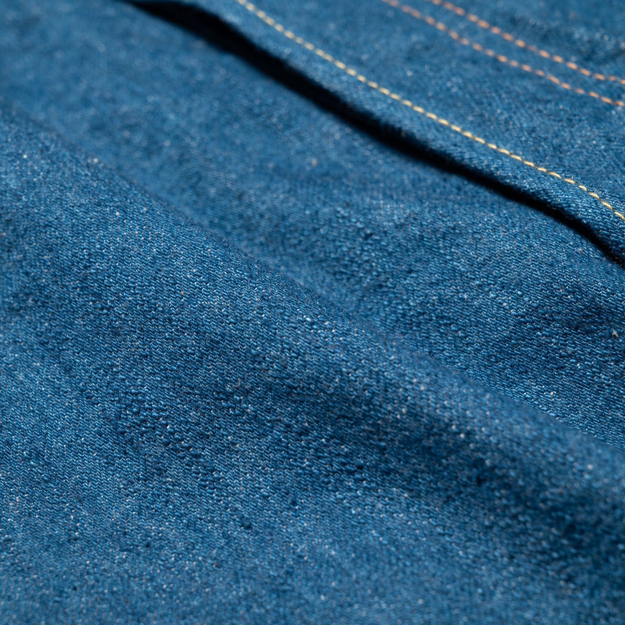 Pure Blue Japan GRE-003 Regular Straight 14oz Greencast Indigo