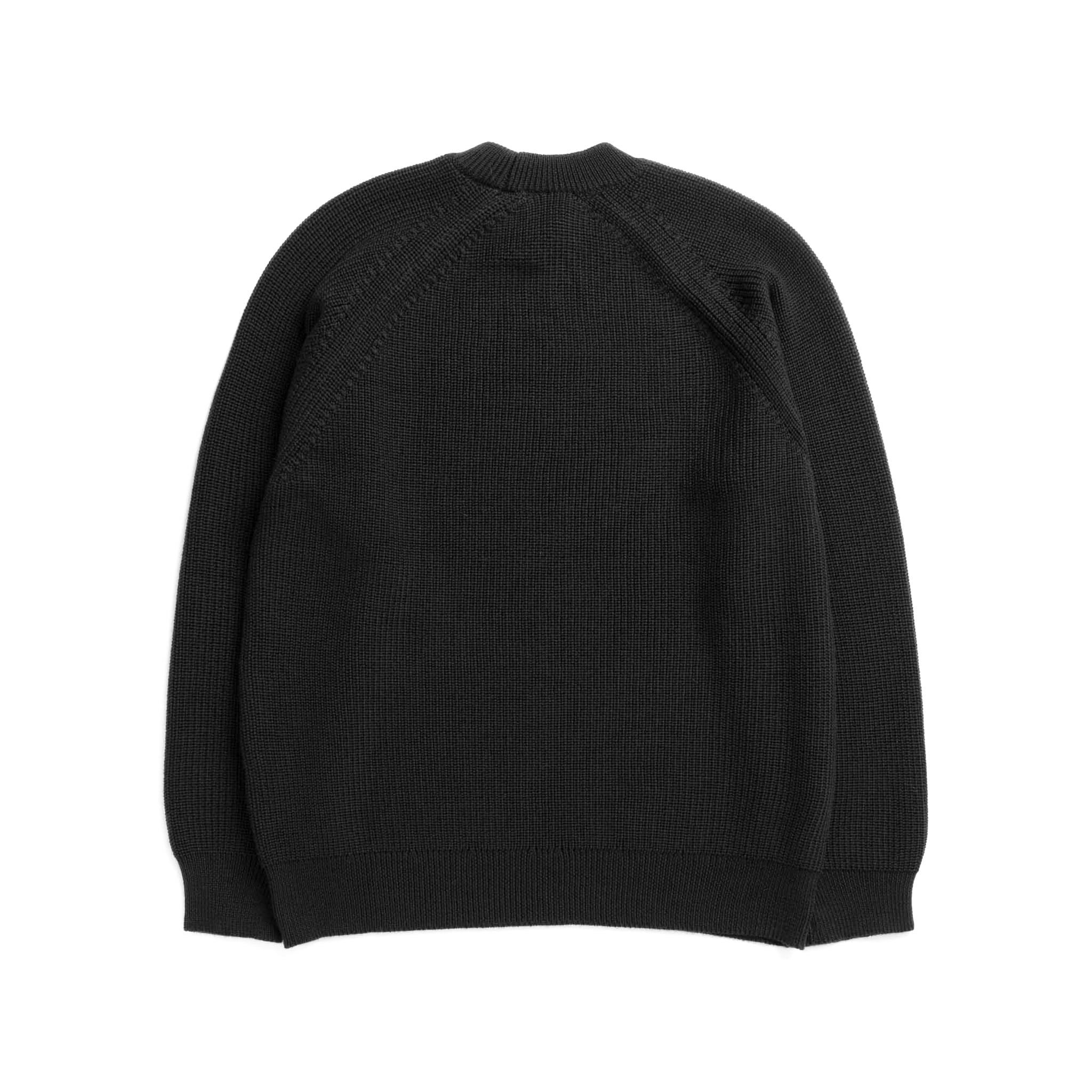 Plano Merino Wool Sweater - Black