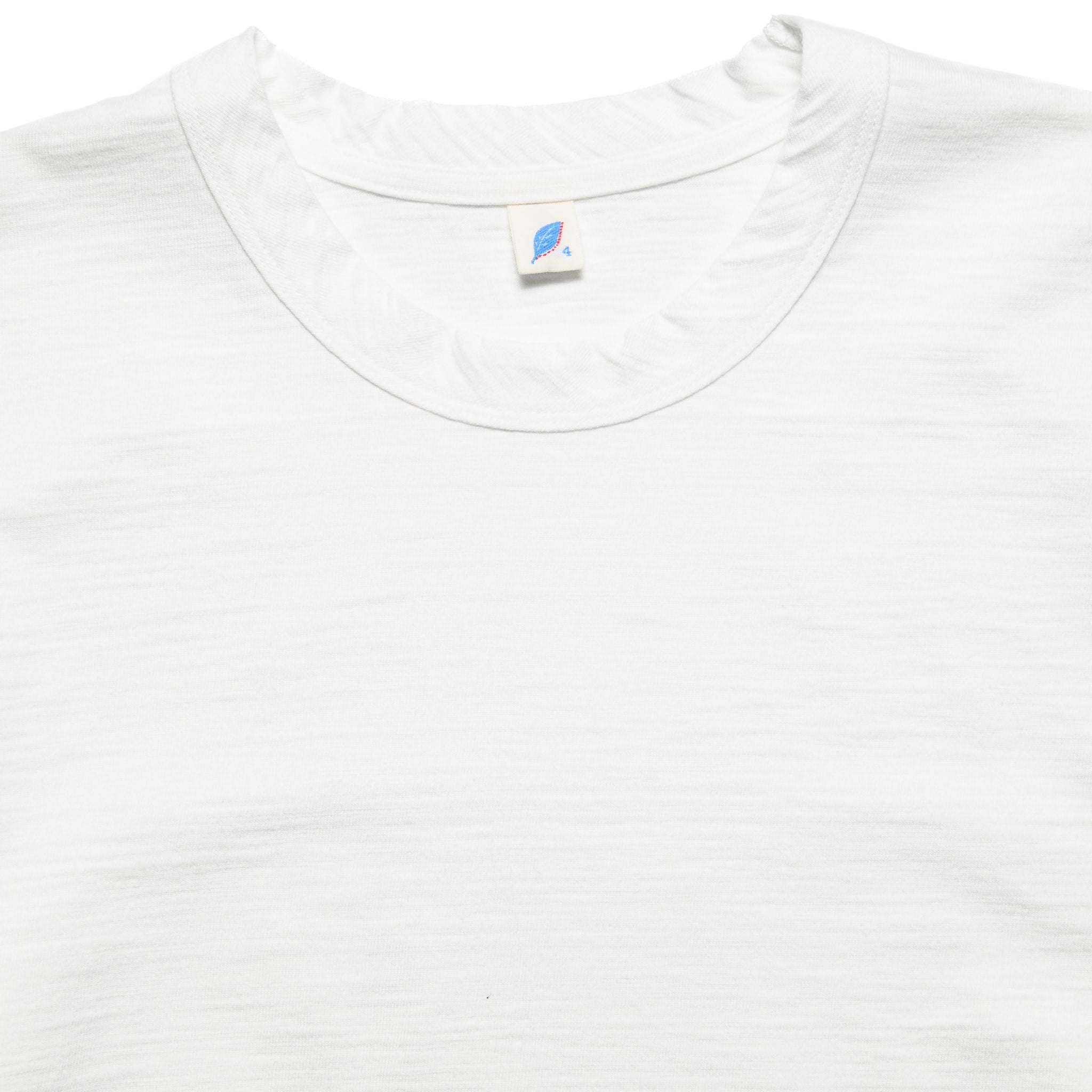 LS-SLB-5011-WH Slub Jersey Long Sleeve - White