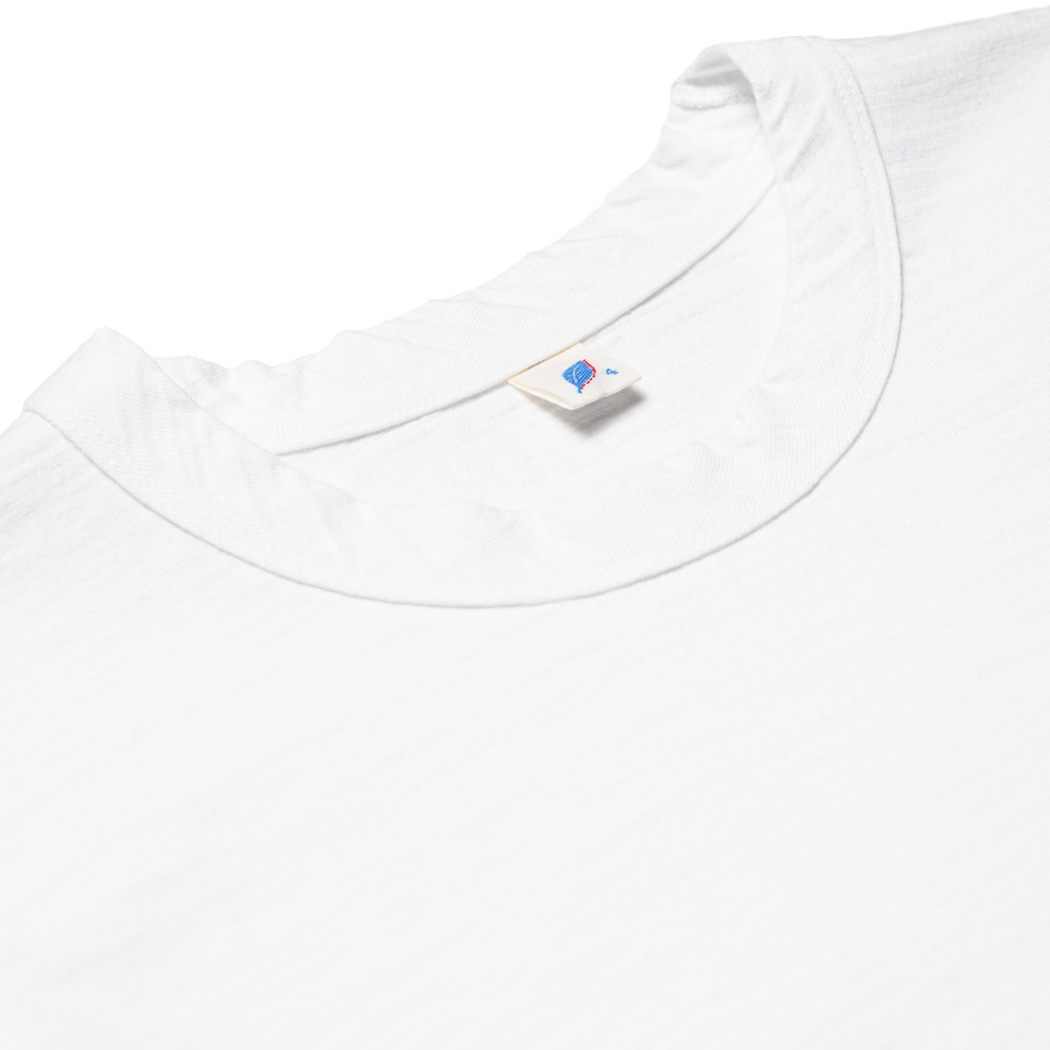LS-SLB-5011-WH Slub Jersey Long Sleeve - White