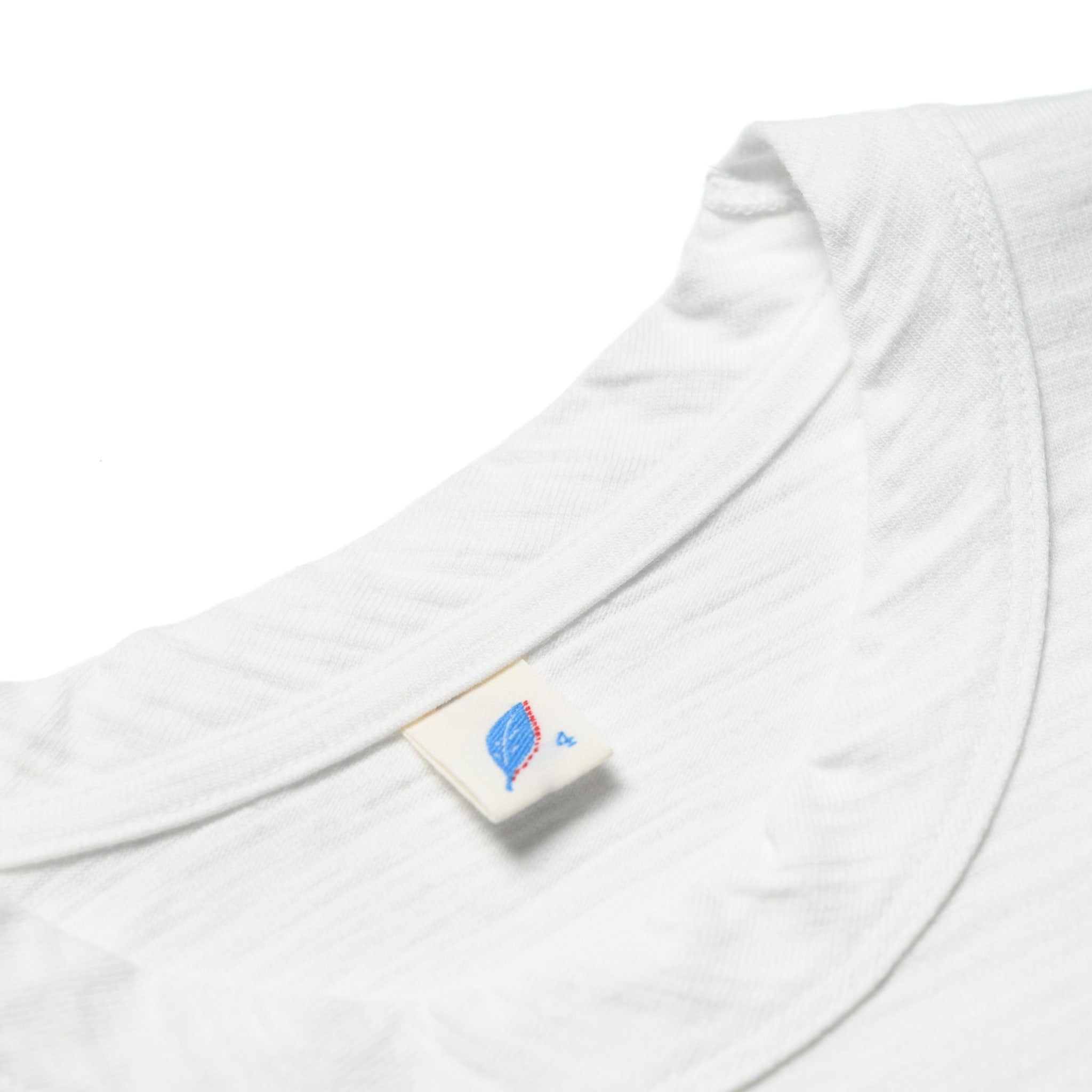 LS-SLB-5011-WH Slub Jersey Long Sleeve - White