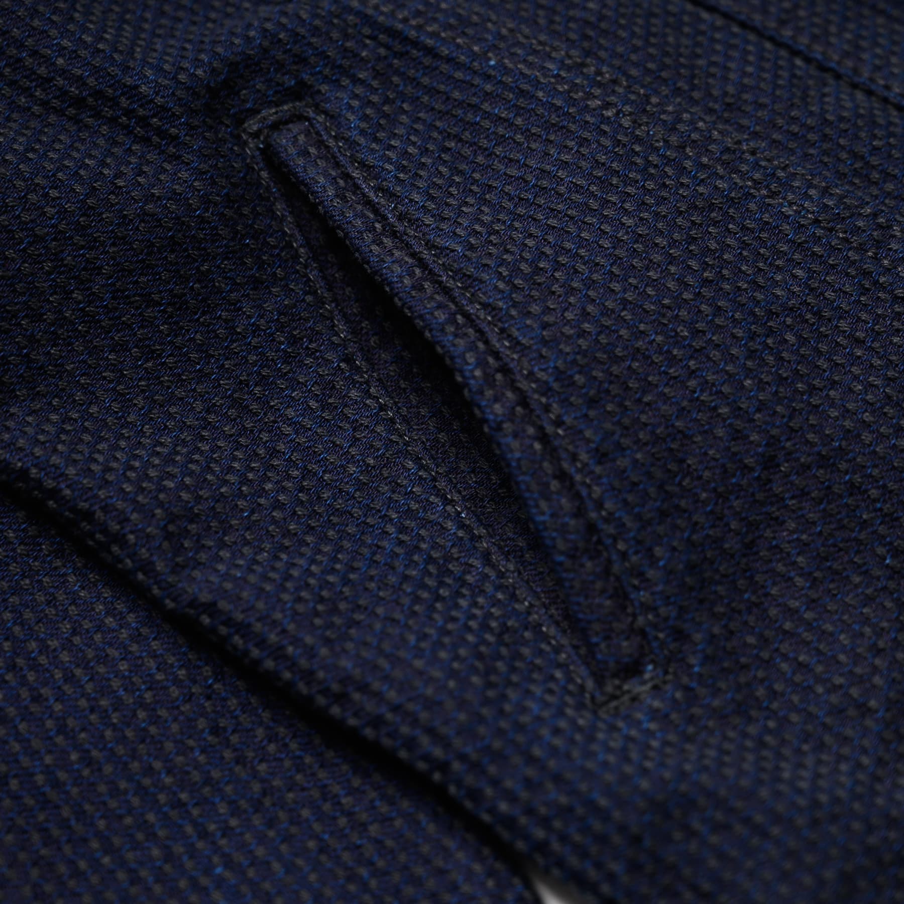 6221-ID Sashiko Denim Type 3 Jacket - Indigo/Black