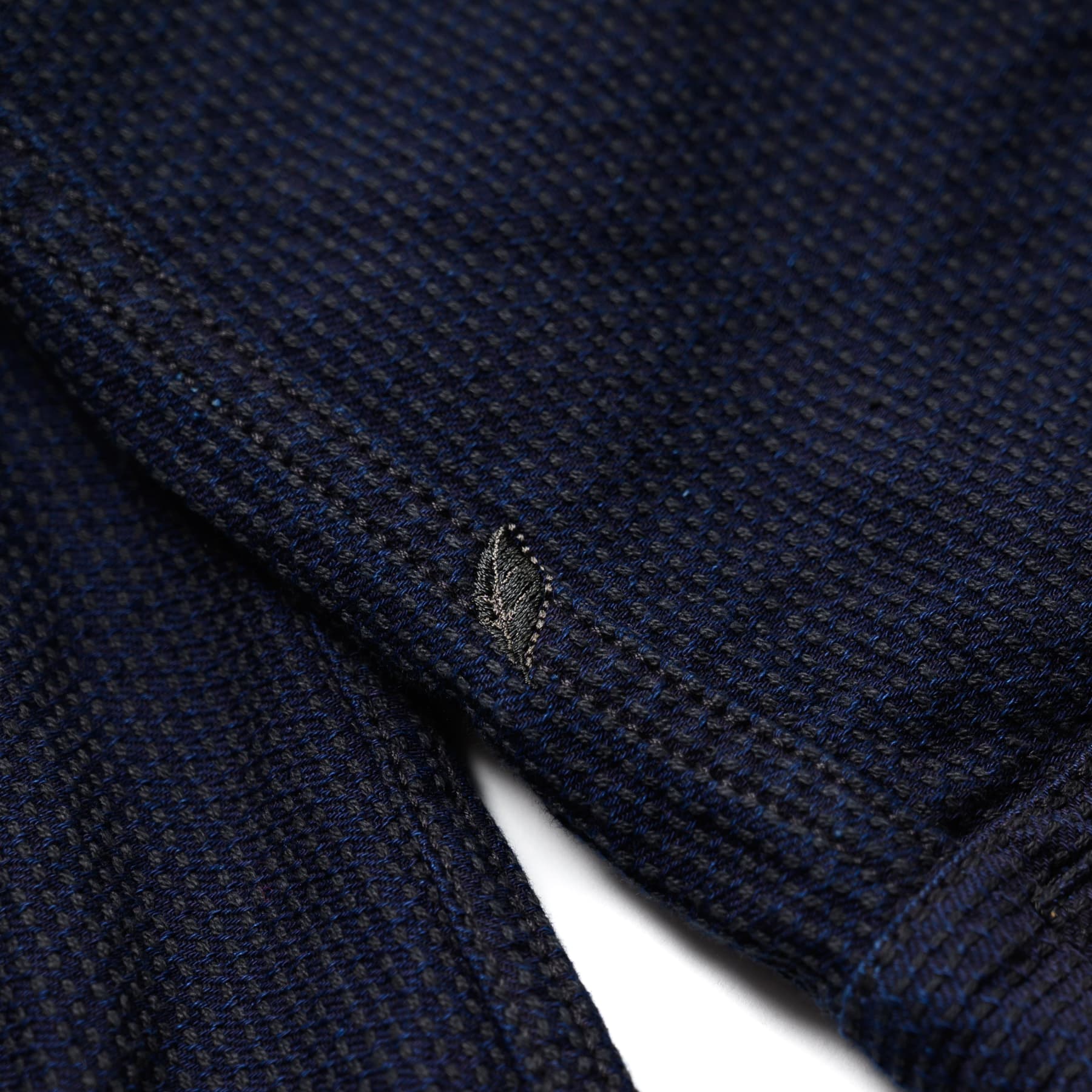 6221-ID Sashiko Denim Type 3 Jacket - Indigo/Black