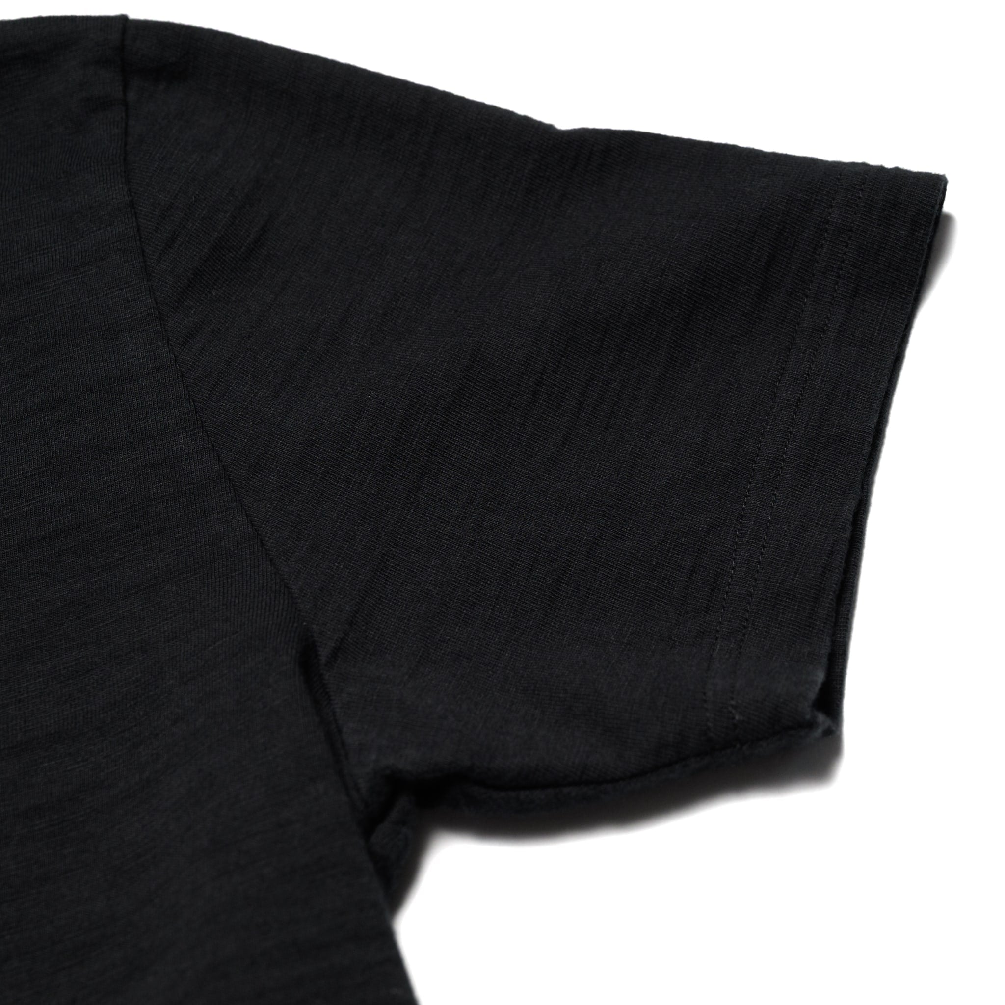 SS-SLB-5011-BK Slub Jersey T-shirt - Black