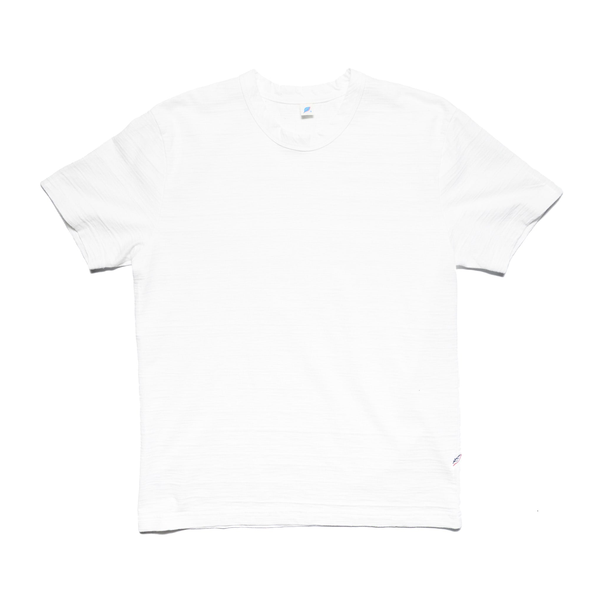 SS-SLB-5011-WH Slub Jersey T-shirt - White