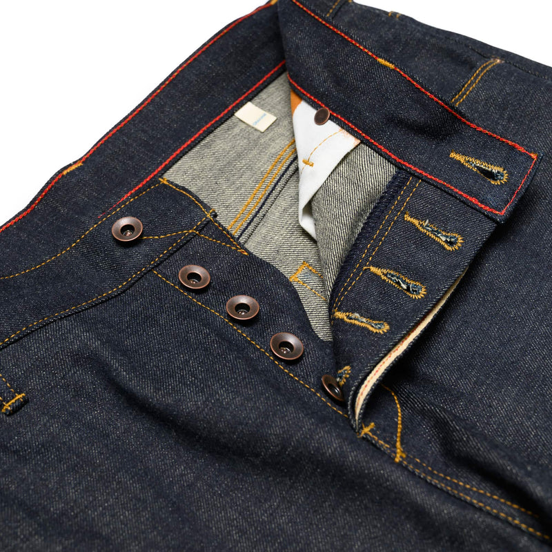 Graham Taper 13oz Nihon Menpu Selvedge Denim Button Fly