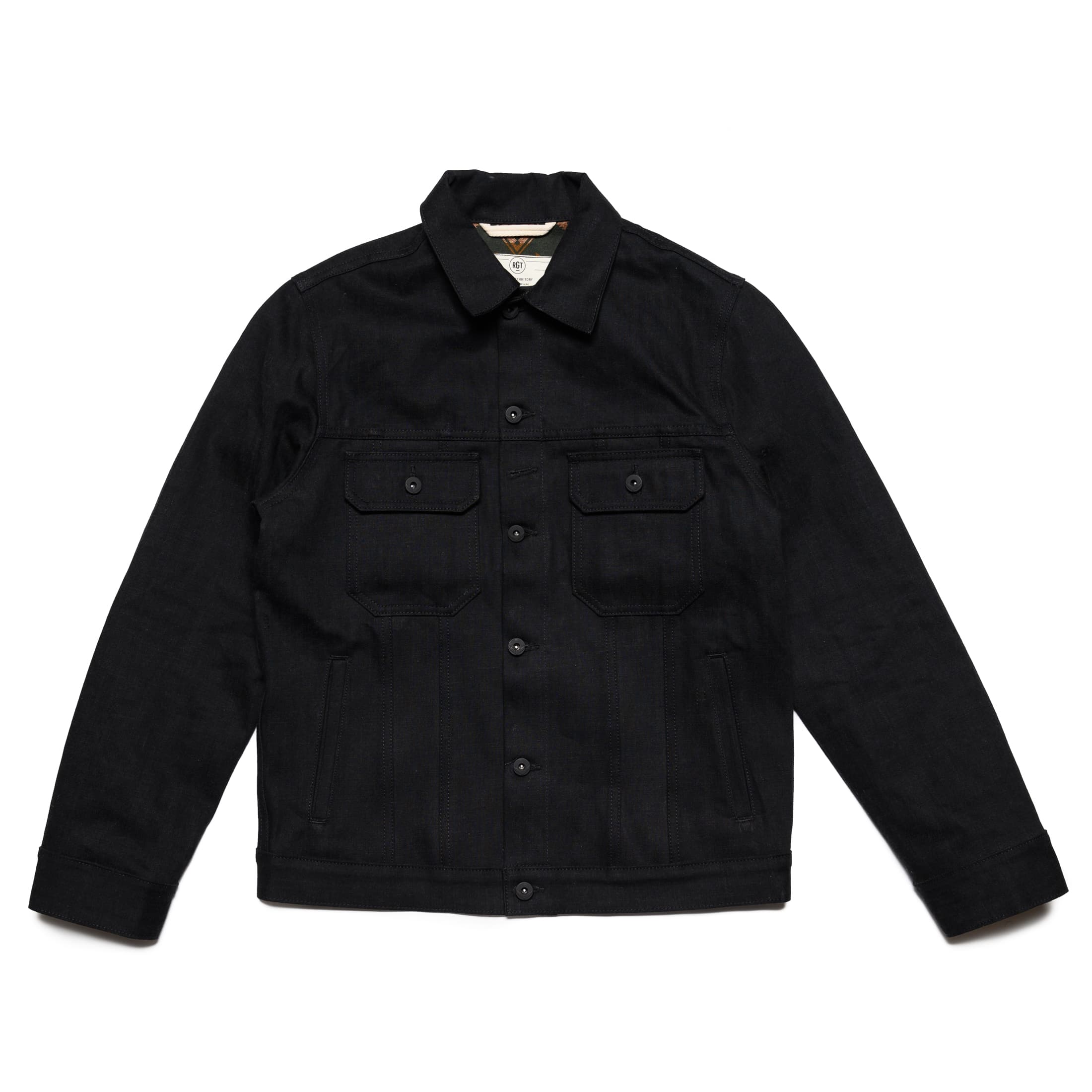 Rogue Territory | Cruiser Jacket | 15oz Stealth Lined | BlackBlue