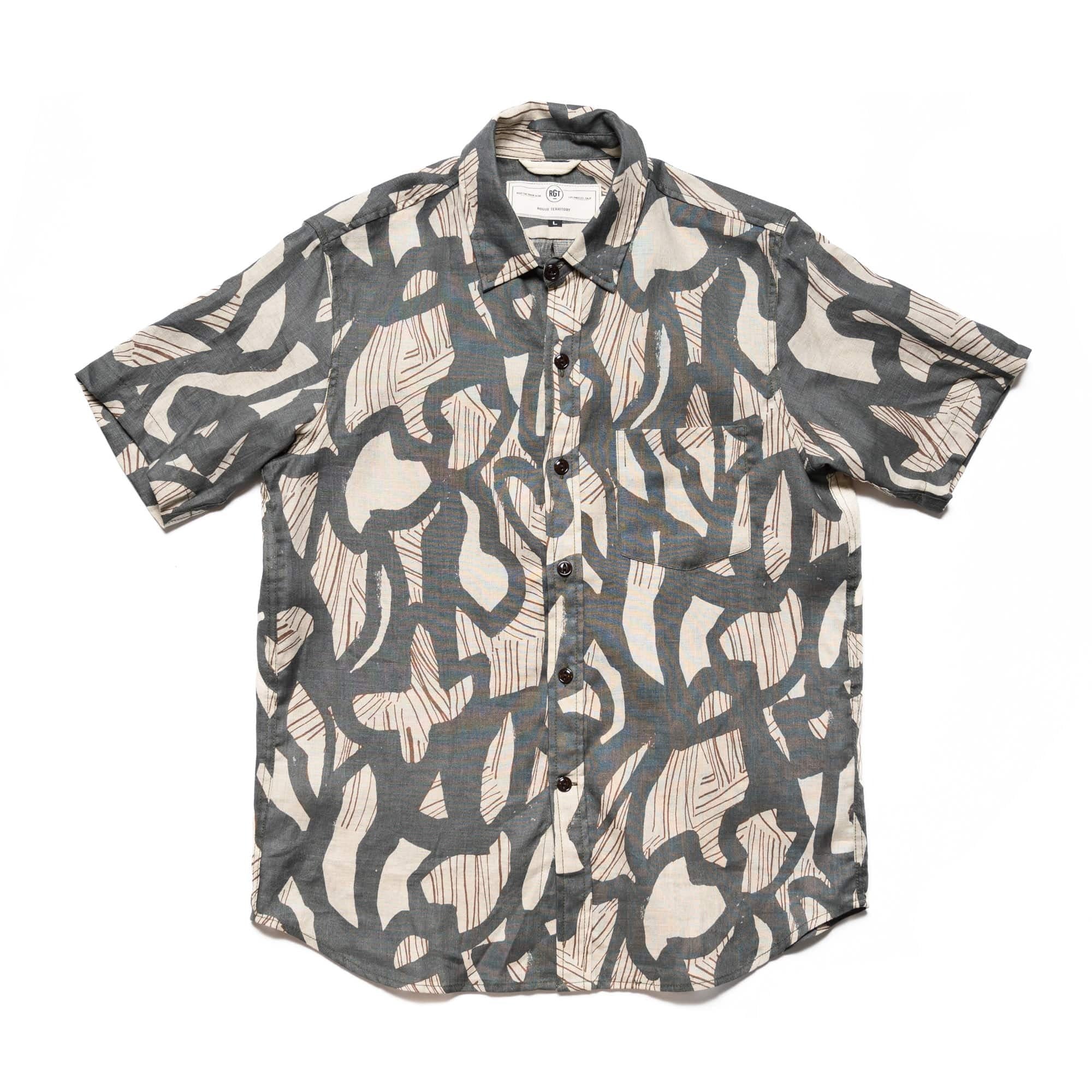 Oxford Shirt - Grey Shapes