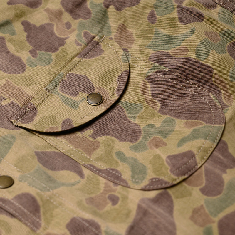 Rogue Territory Service Shirt Frog Camo Selvedge Pocket