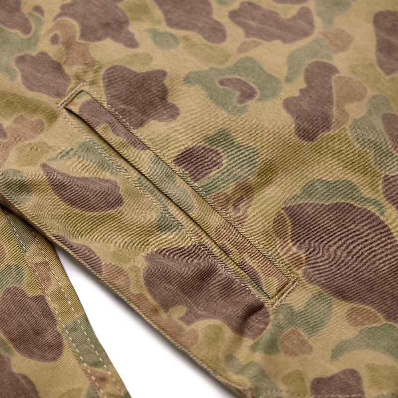 Rogue Territory Service Shirt Frog Camo Selvedge Hand Pocket