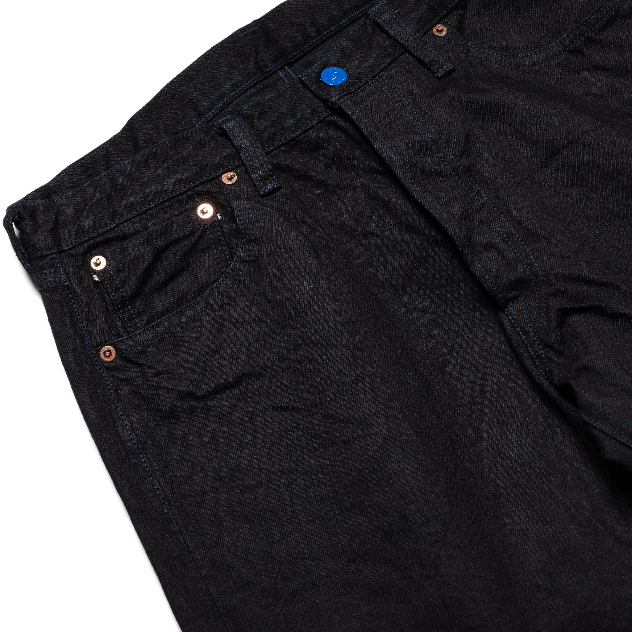 S0510XX-BOB Aoki Tachikage 15oz Selvedge Denim Black On Blue Regular Straight