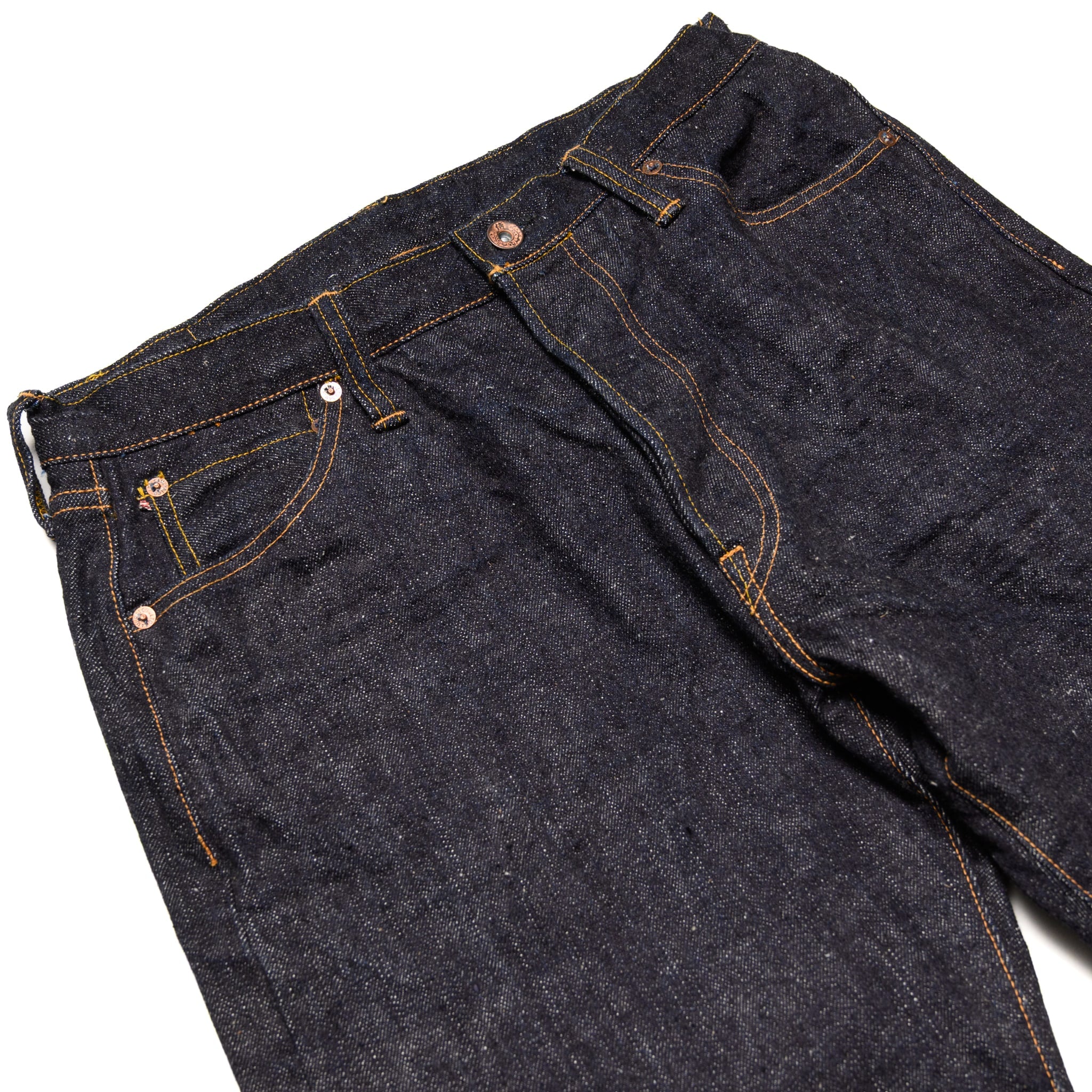 S5100VX Model Zero+ 17oz Selvedge Denim High Rise Straight Fit