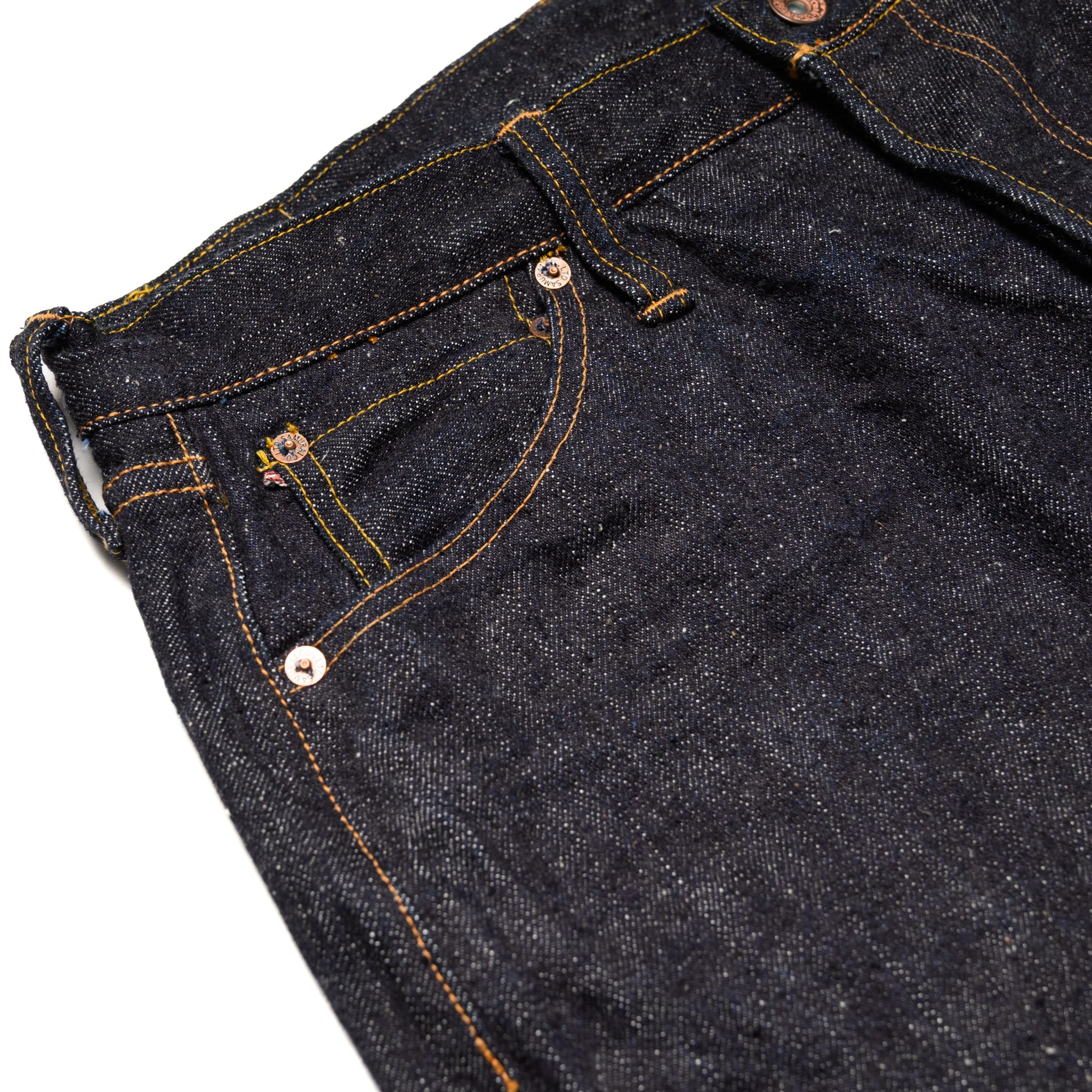 S5100VX Model Zero+ 17oz Selvedge Denim High Rise Straight Fit