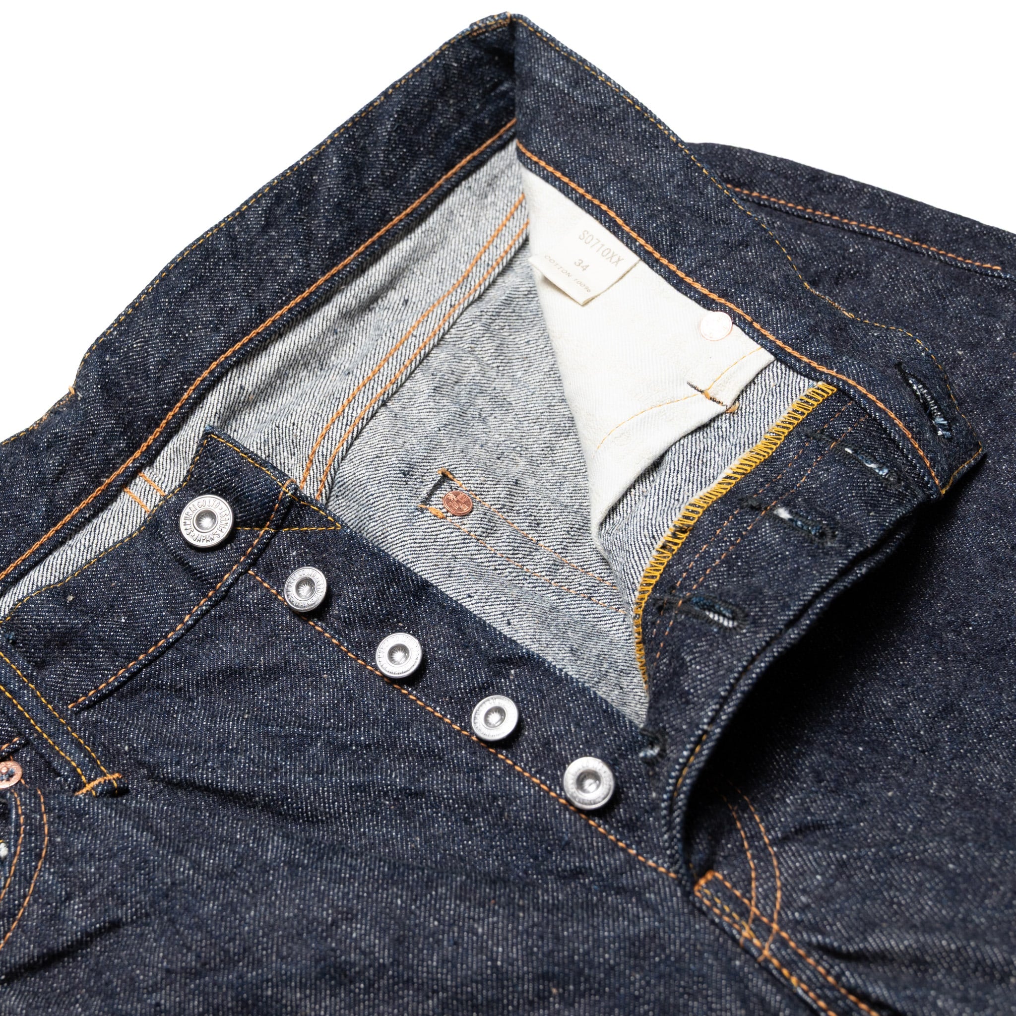 S710XX 15oz "Otokogi" Selvedge Denim Slim Straight