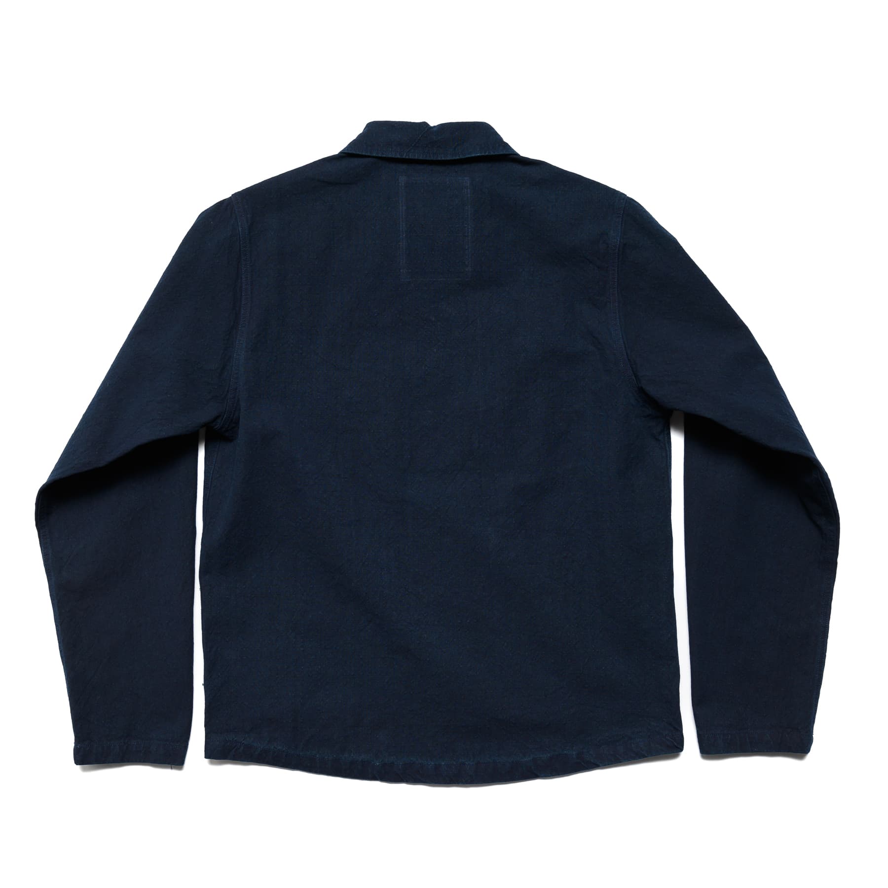 SJAS24-AR Indigo Cotton Ripstop “Kokiran” Military Shirt