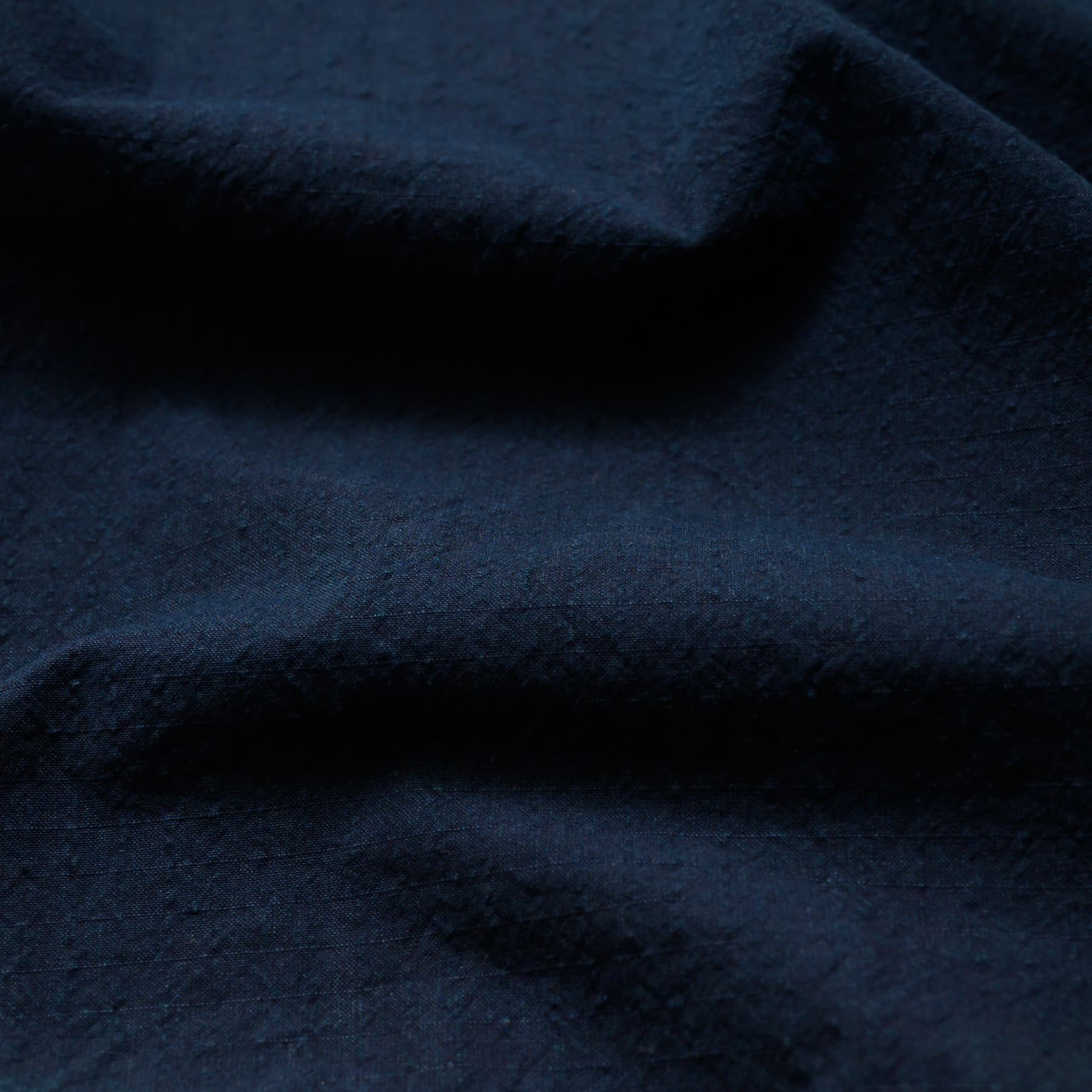 SJAS24-AR Indigo Cotton Ripstop “Kokiran” Military Shirt