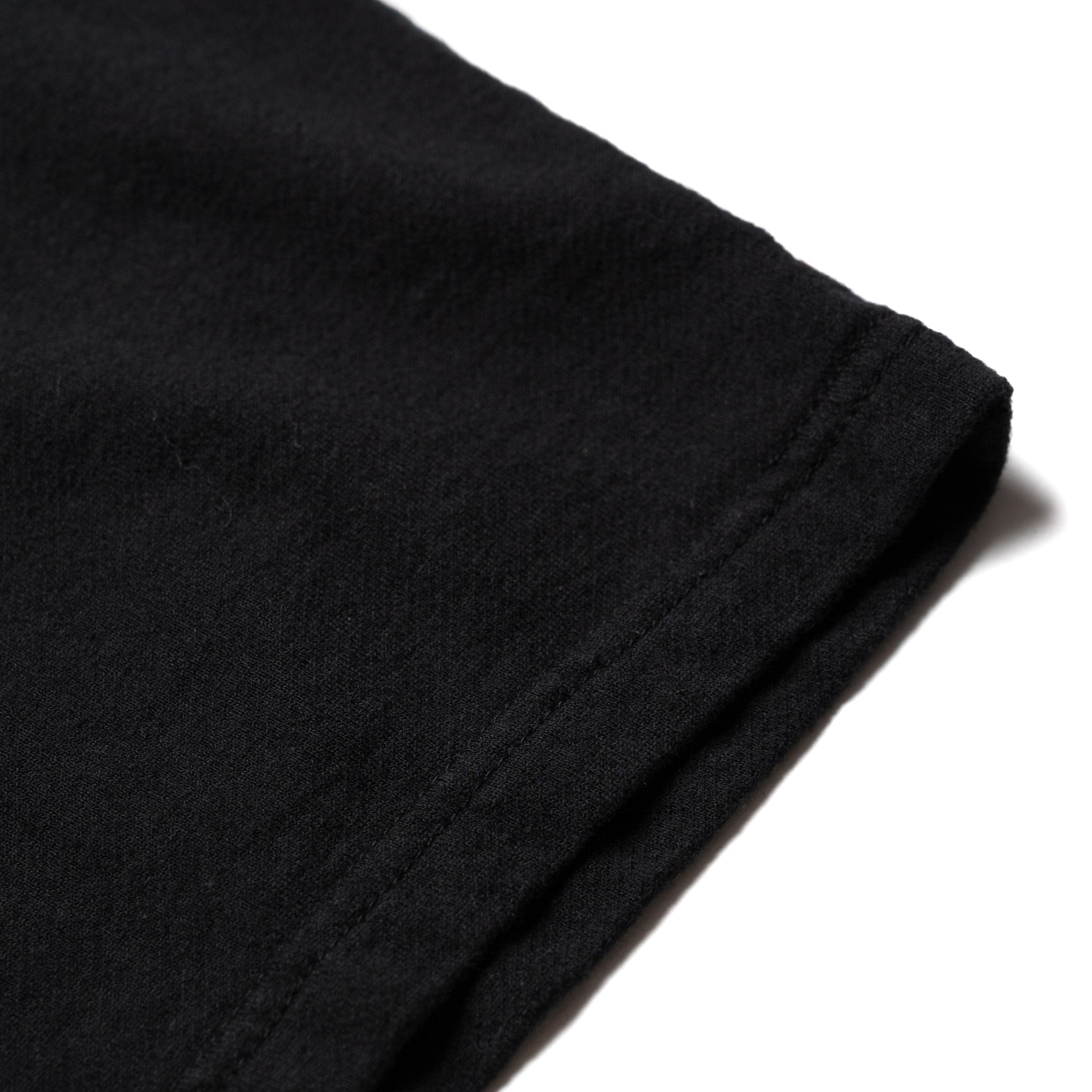 SJST-RIM Inlay Loopwheel T-Shirt - Black