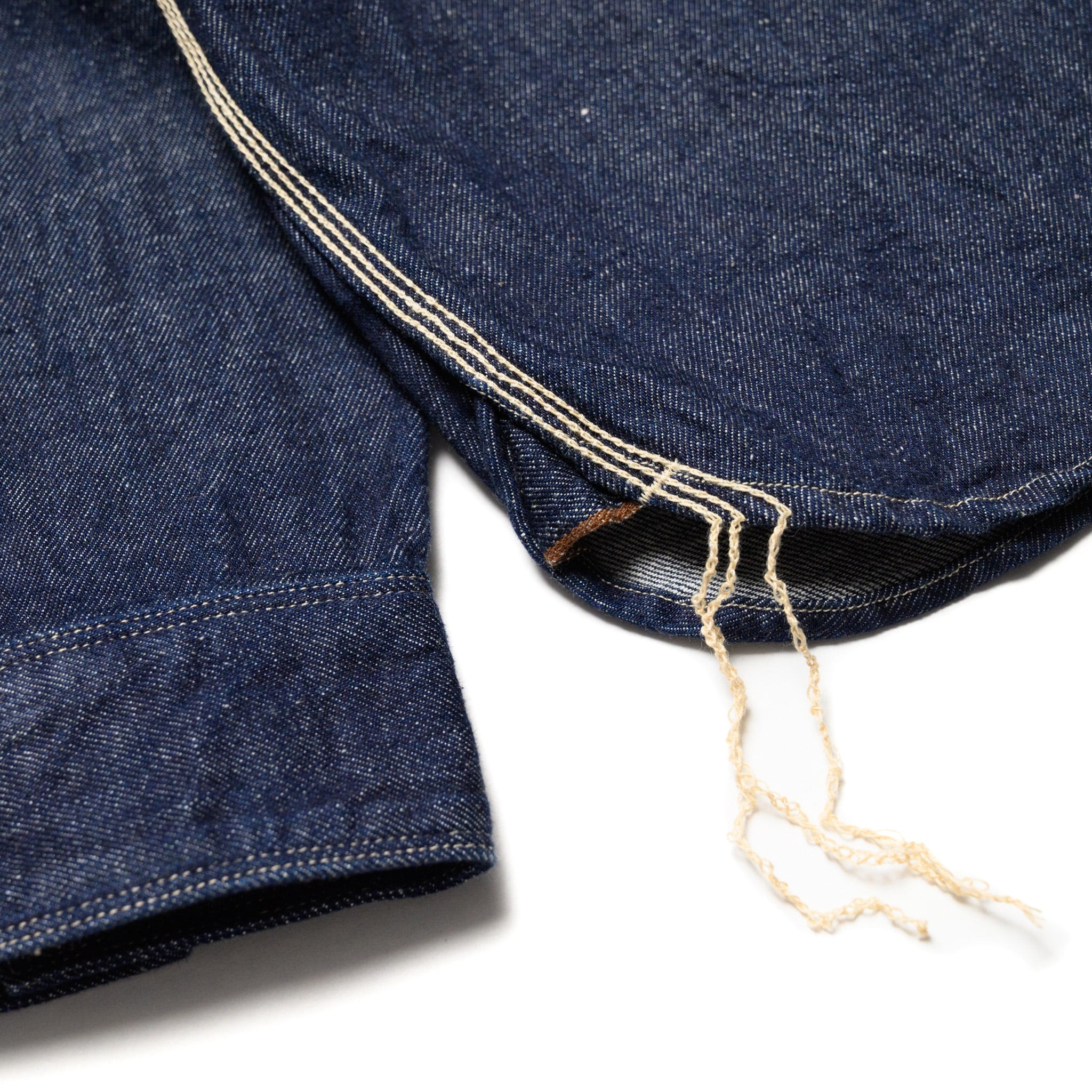 SJWS-SC02W Samurai Cotton Denim Work Shirt - Indigo