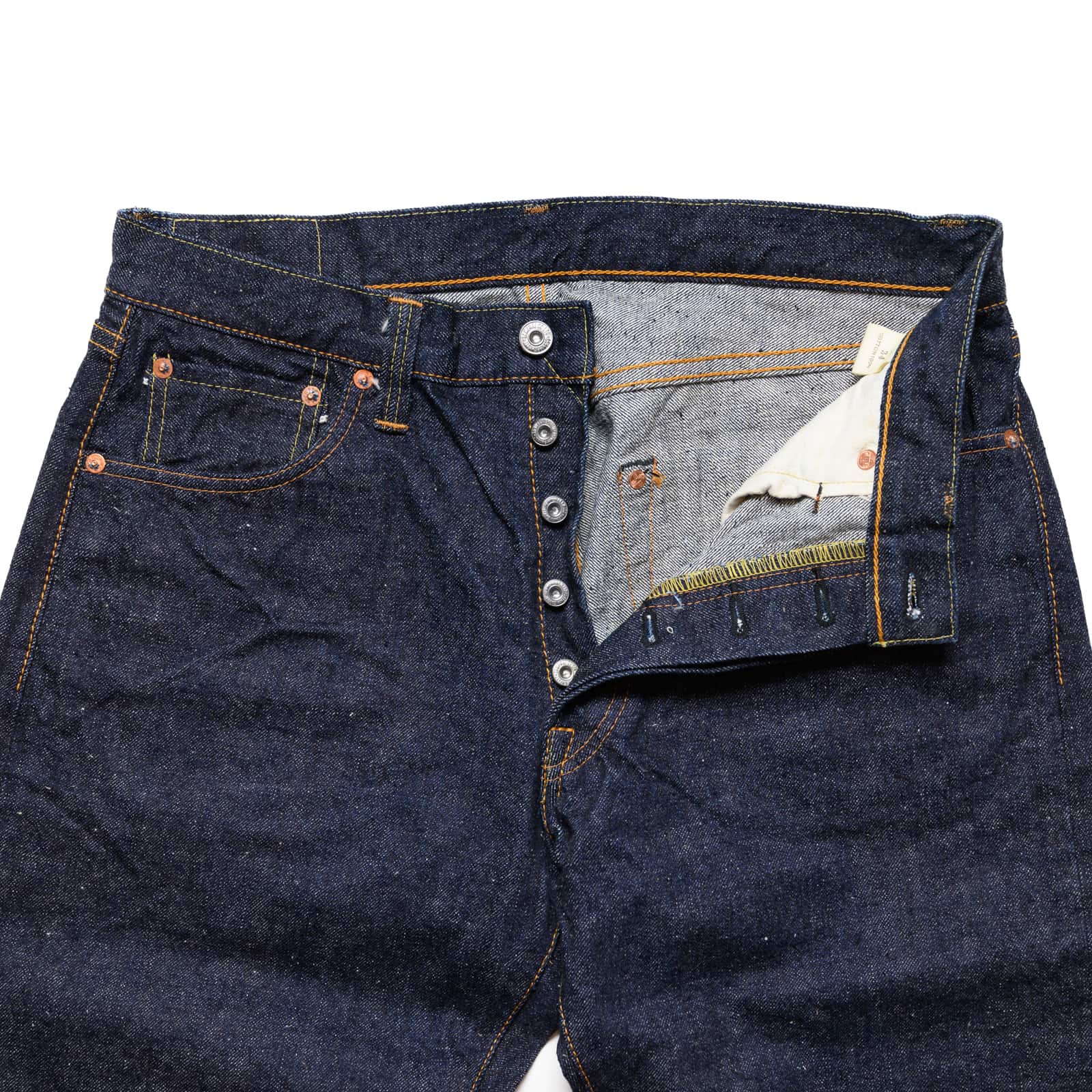 Samurai S0510XXII 15oz Regular Straight Fit Button Fly