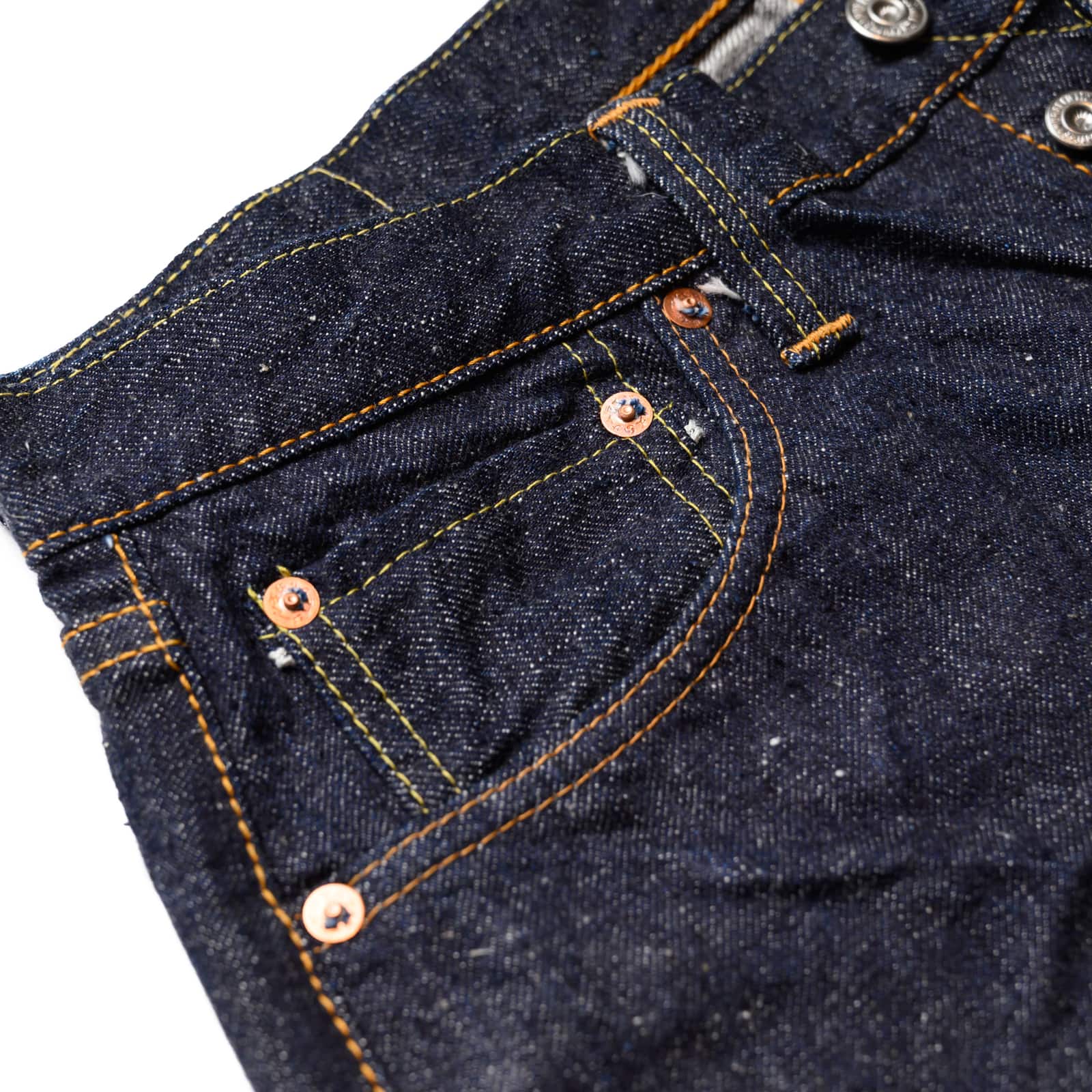 Samurai S0510XXII 15oz Regular Straight Fit Rivet Detail