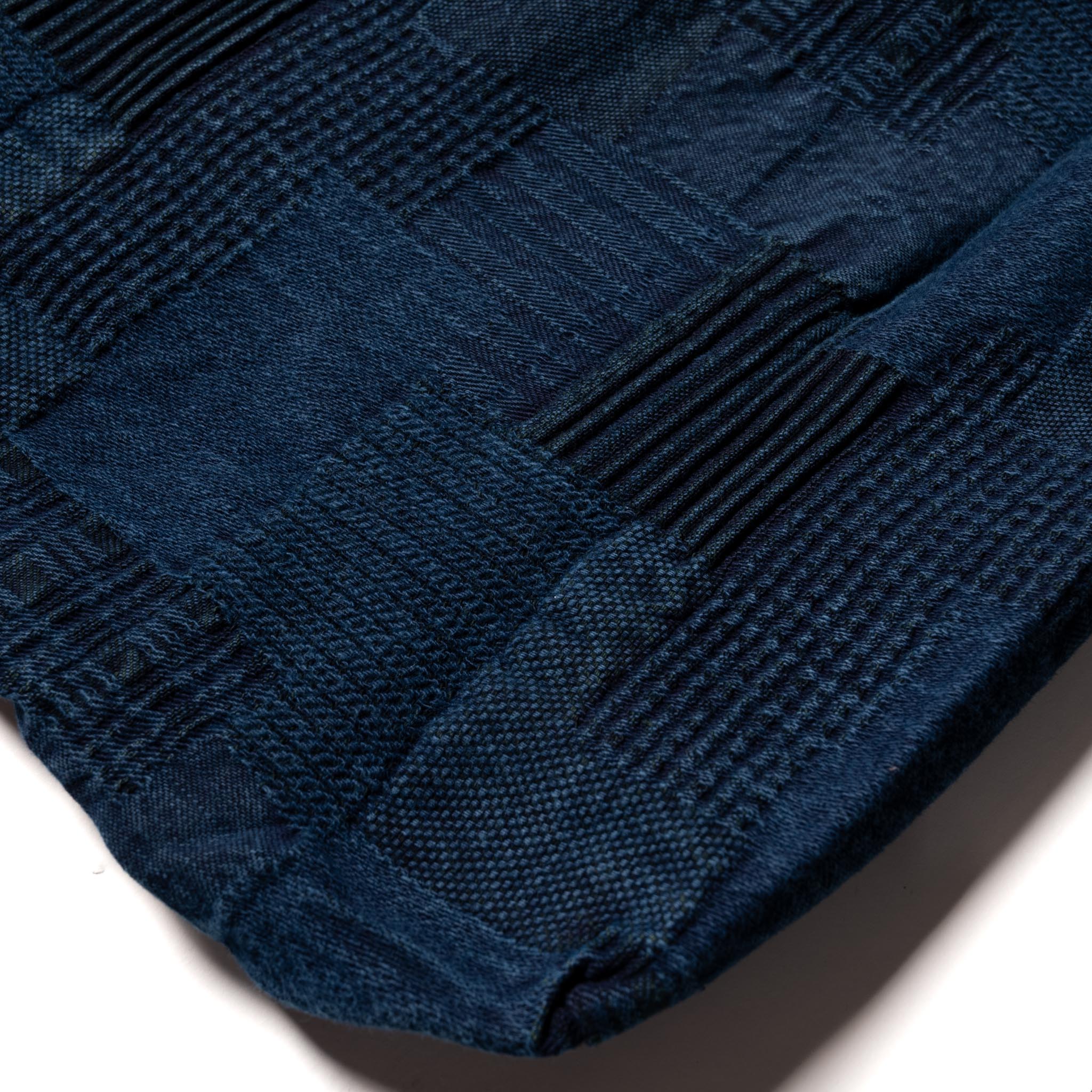 Studio D'Artisan 7579 Jacquard Boro Bag Indigo | BlackBlue