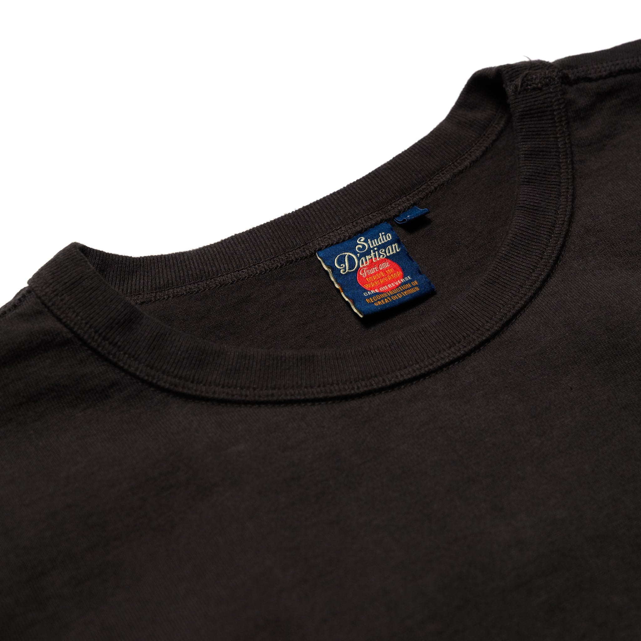 9913 10.5oz Loopwheel Tee - Black