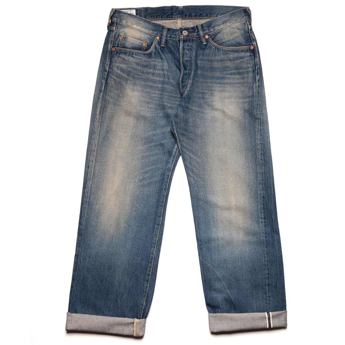 D1844UW 1950s Wash 12.5oz Selvedge Denim Regular Straight