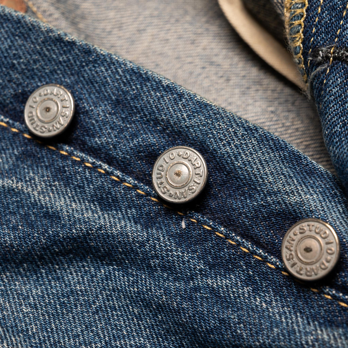 D1844UW 1950s Wash 12.5oz Selvedge Denim Regular Straight