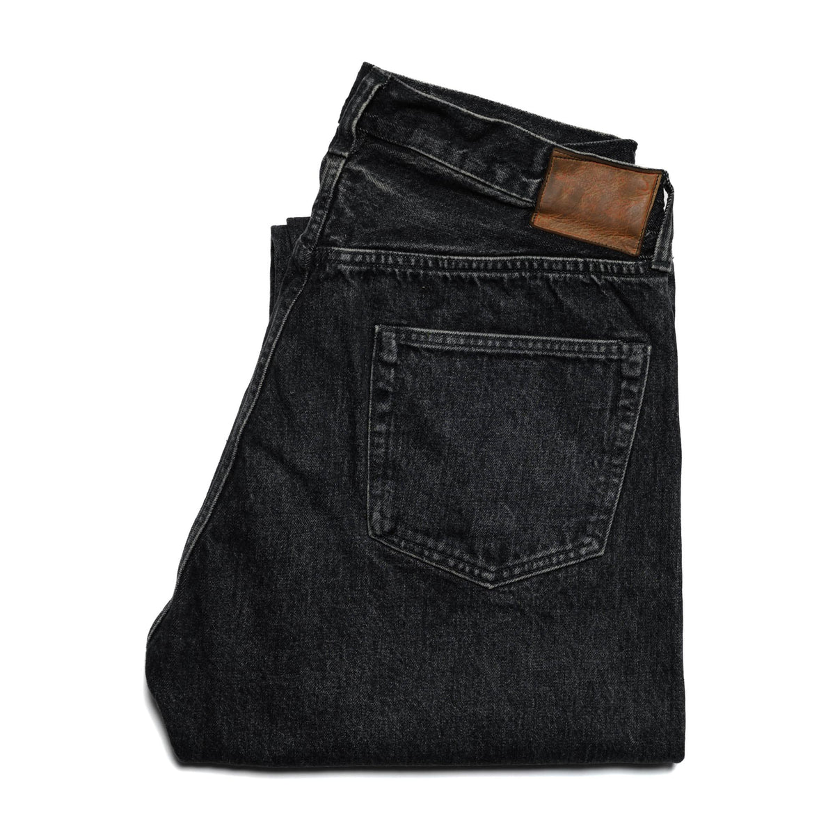 Sugar Cane 1947 Black Selvedge Denim Straight (Hard Wash