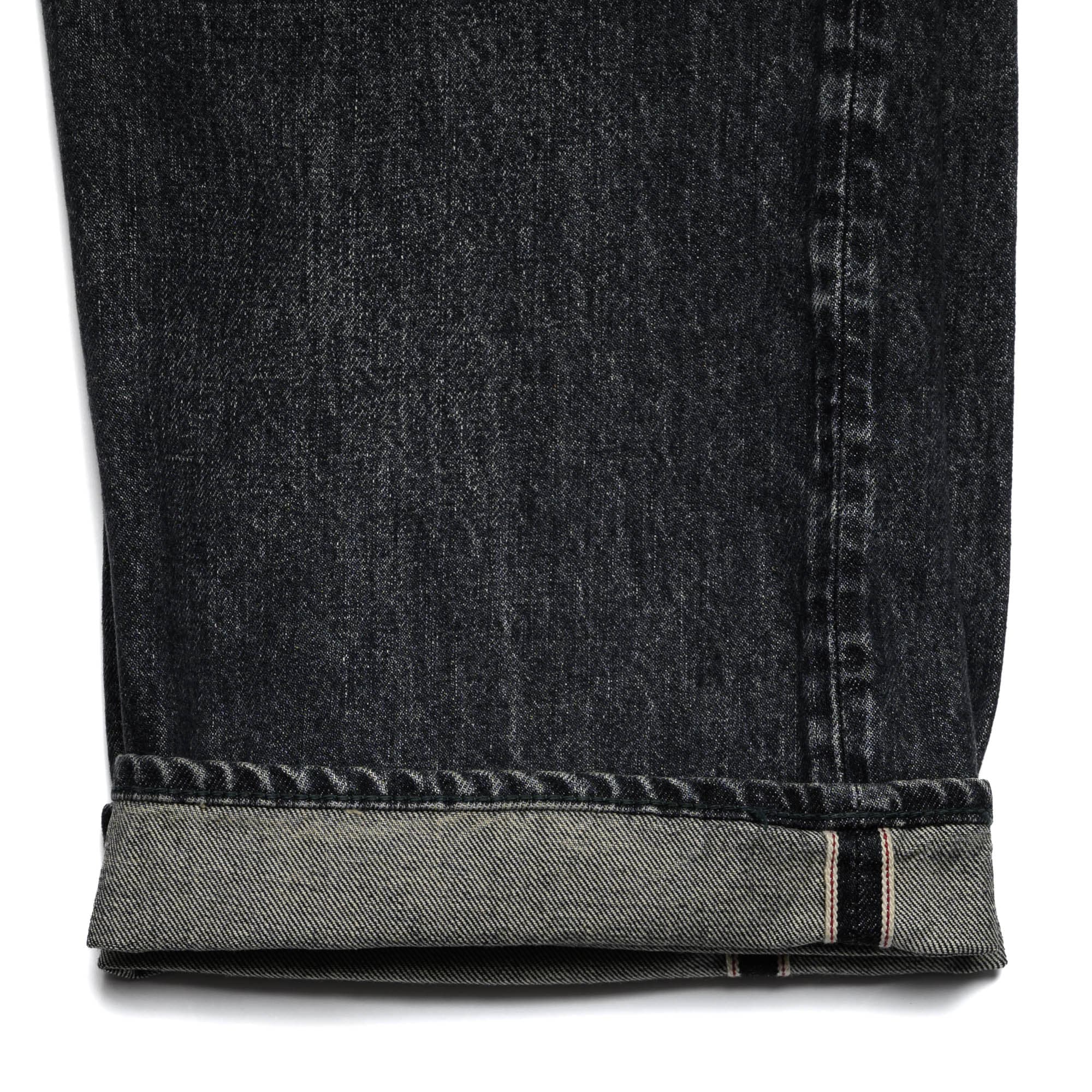 1947 14.25oz Black Selvedge Denim Straight (Hard Wash) SC42460H
